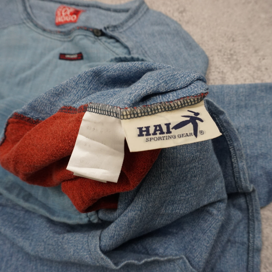 Hai Sporting Gear Asymmetrical Henley T-Shirt
