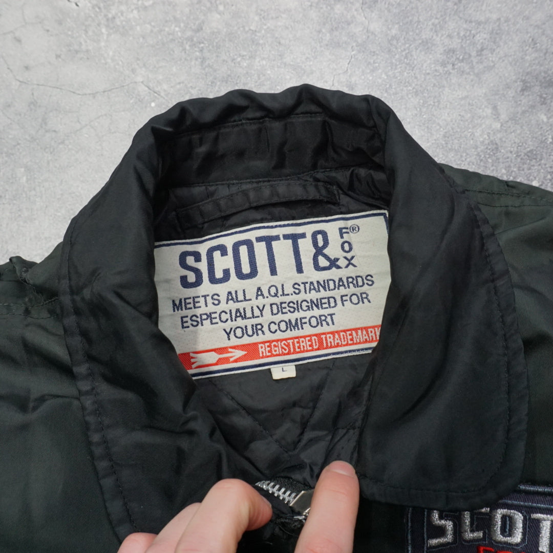 2000s Scott & Fox Bomber Jacket