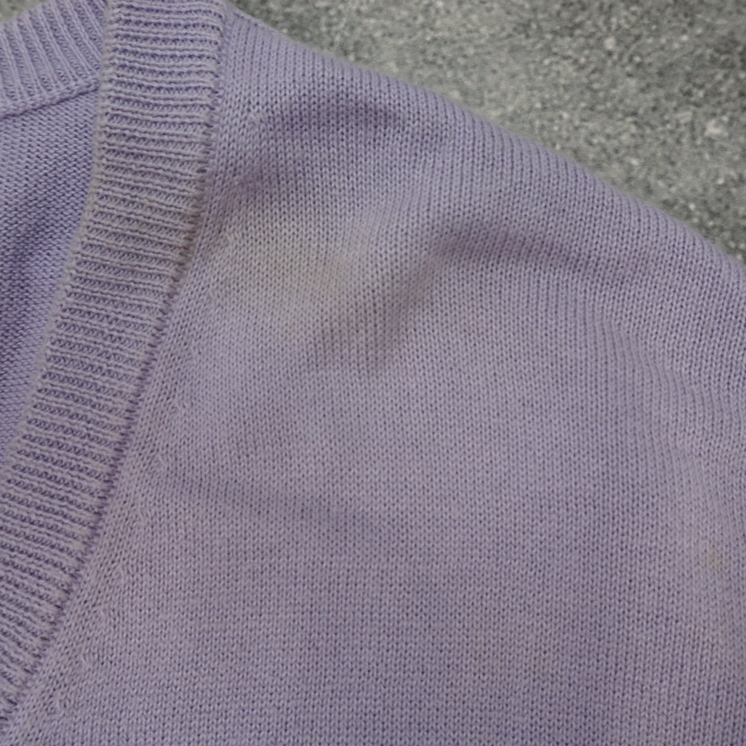 2000s Lacoste V-Neck Sweater