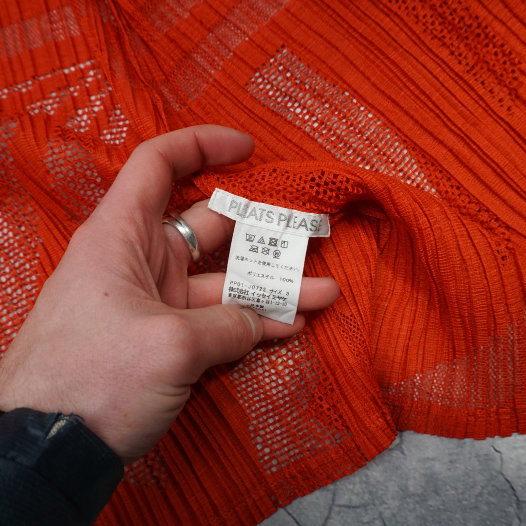 Issey Miyake Pleats Please Cardigan