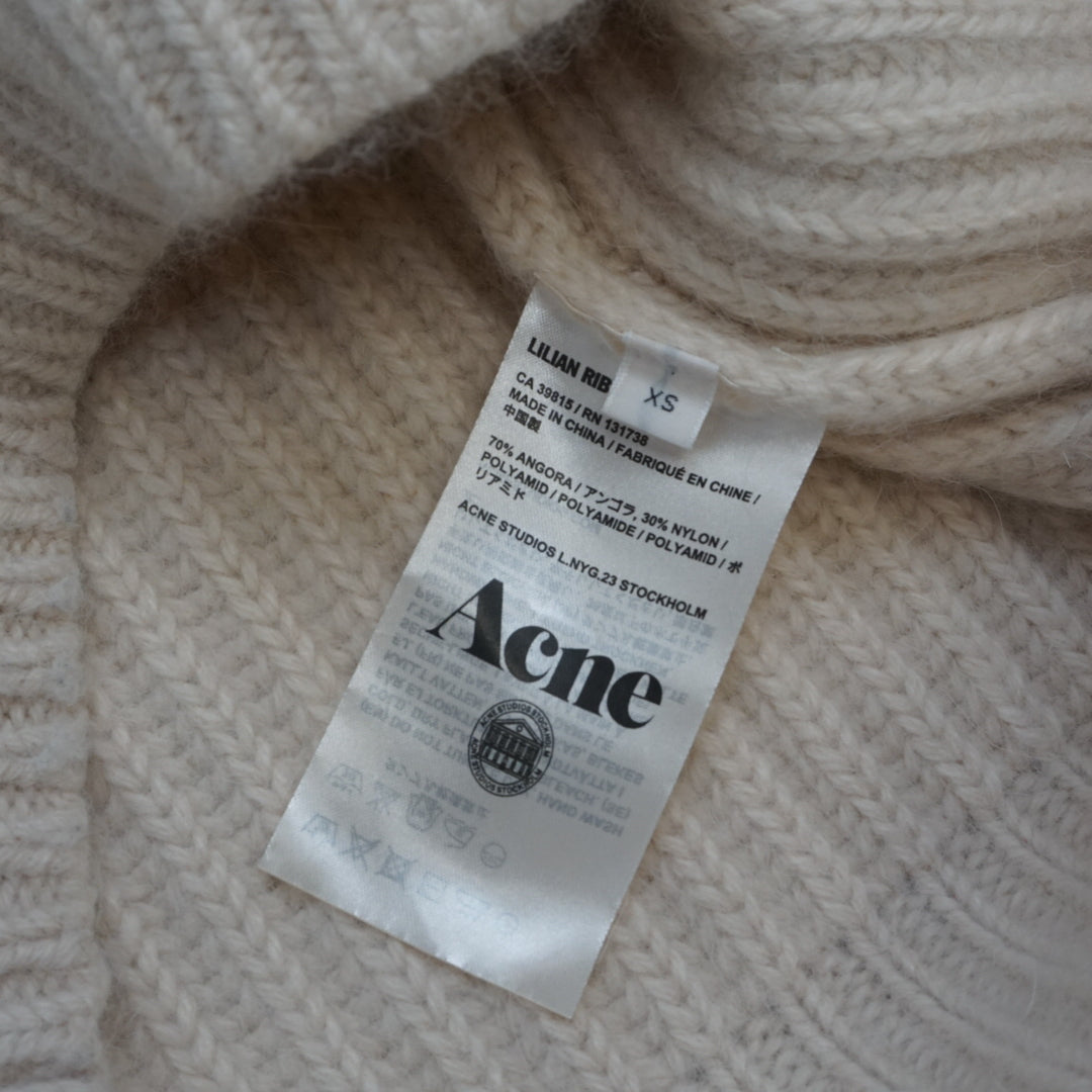 Acne Studios Lilian Rib Angora Sweater