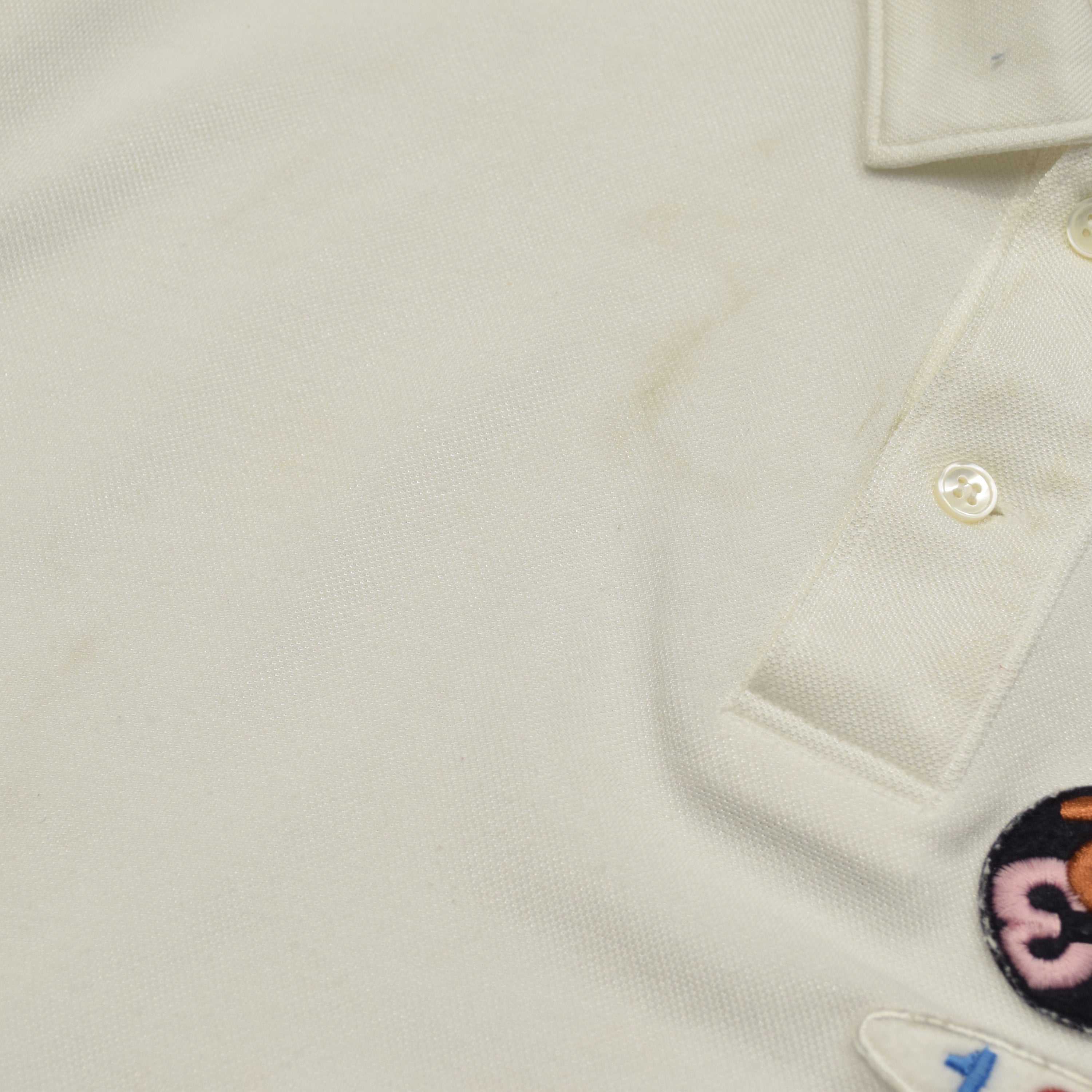 2000s Comme Des Garçons Patch Polo