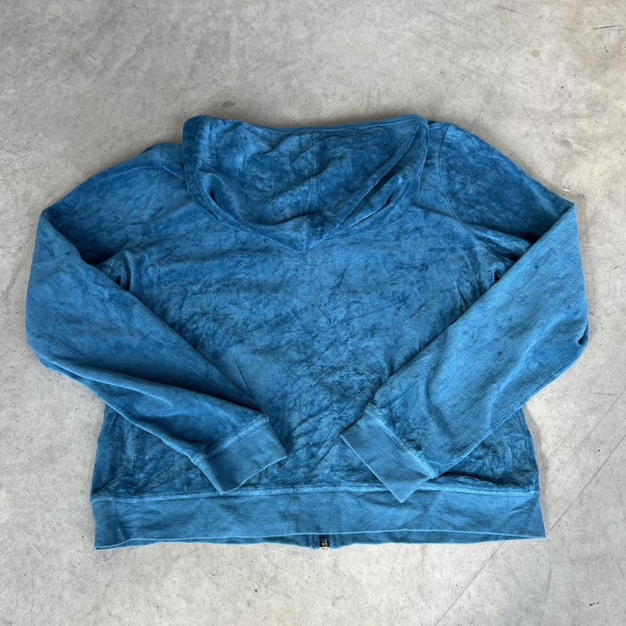 2000s Juicy Couture Velour Y2K Hoodie Hoodie
