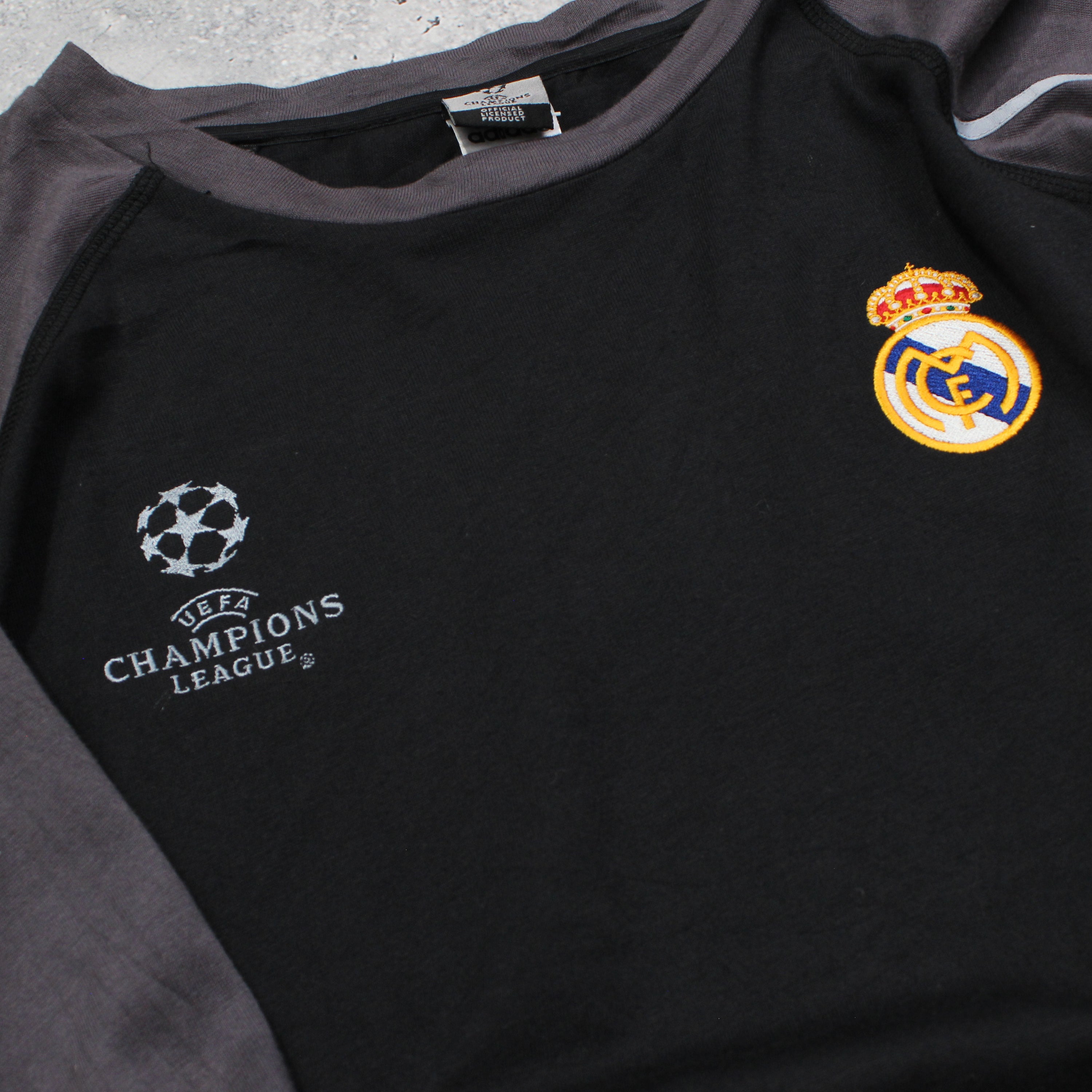 2000s Adidas Real Madrid Champions League T-Shirt