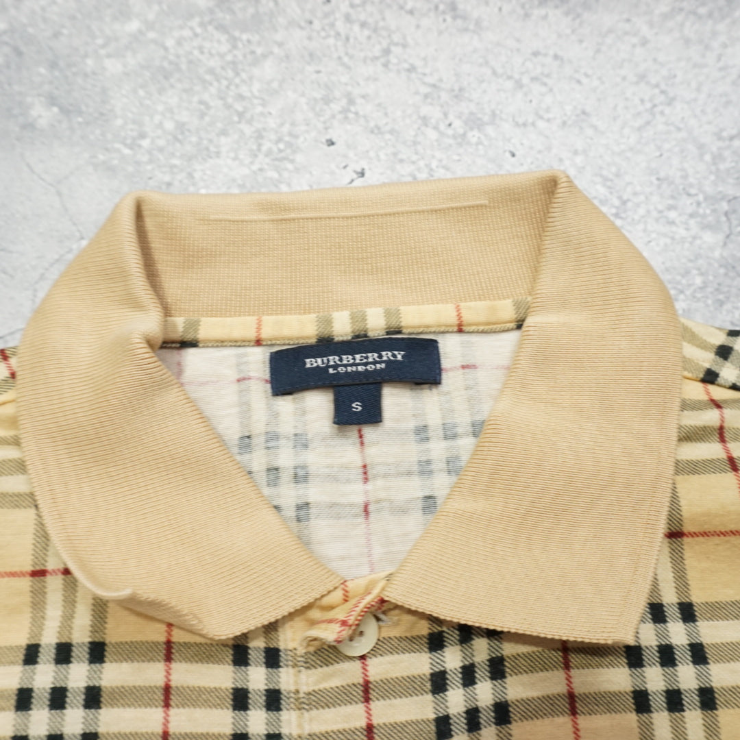2000s Burberry Nova Check Polo