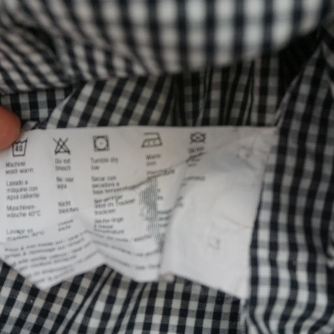 Espirit Slim Fit Gingham Button Up