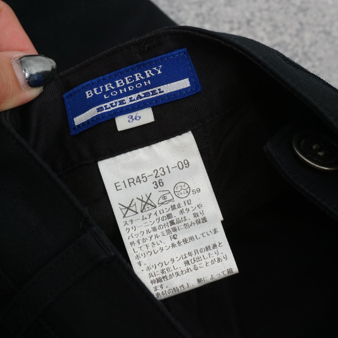 2000s Burberry Blue Label Flared Pants