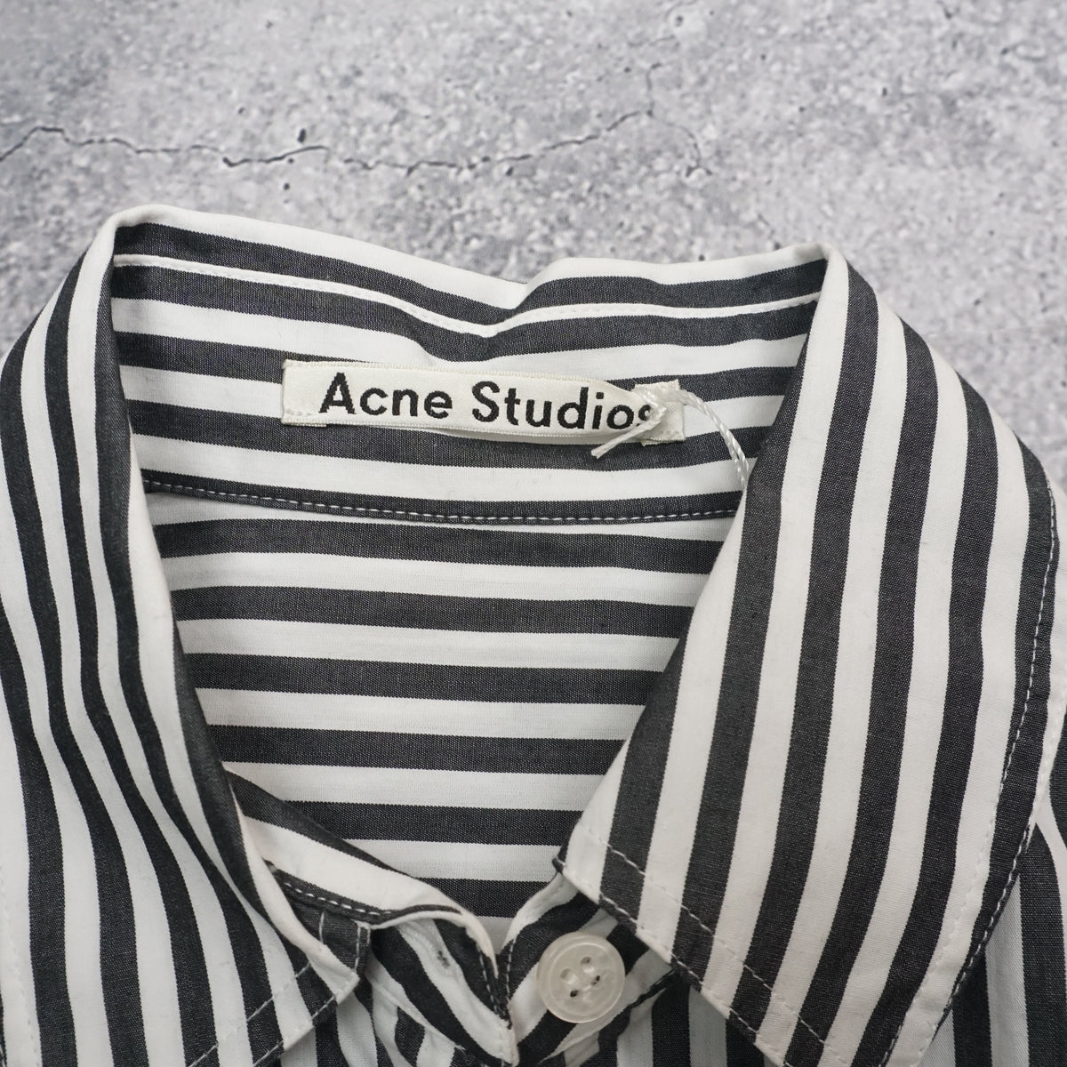 Acne Studios Striped Graphic Shirt