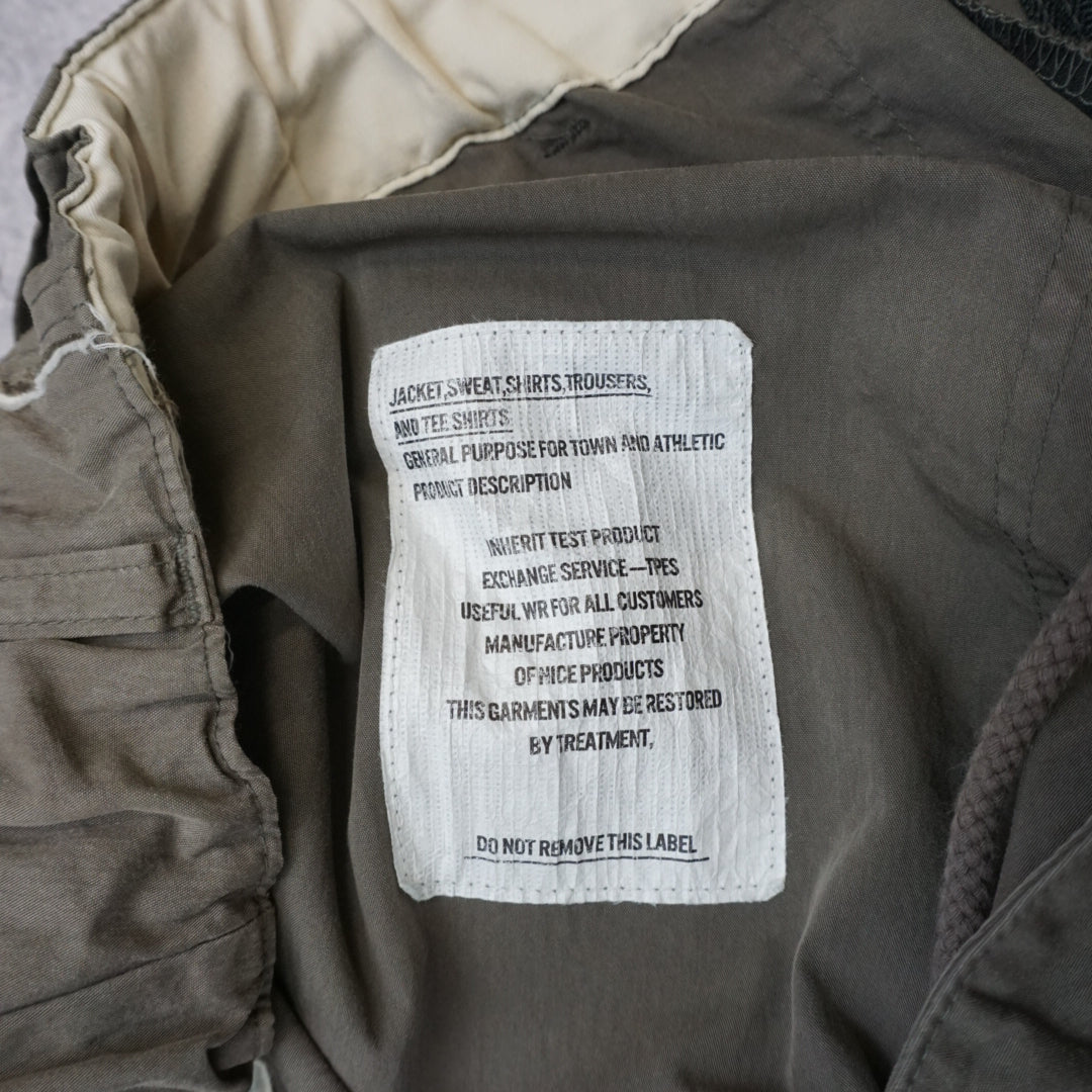 GOA Raw Edge Wide Leg Cargo Pants