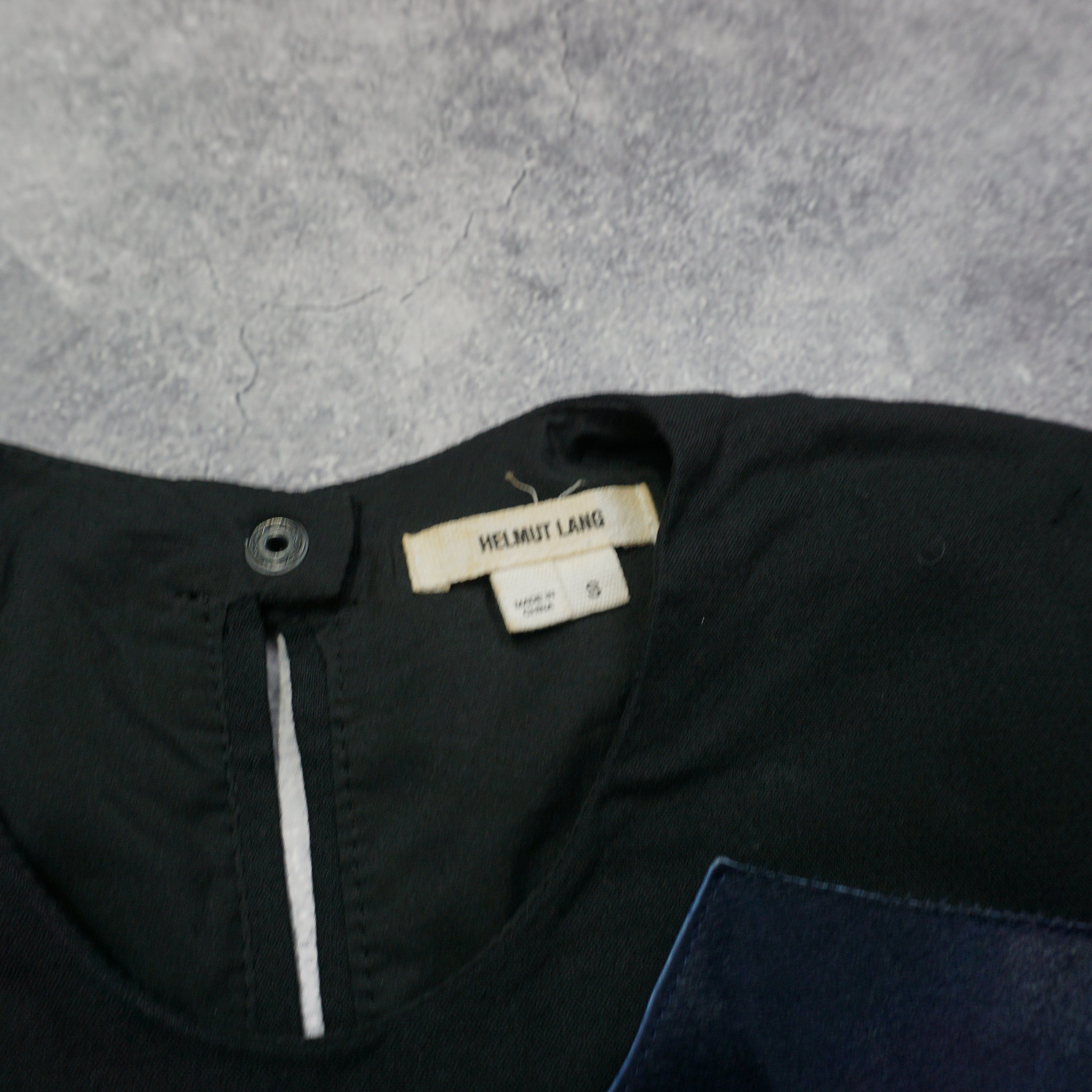 Helmut Lang Faux Hair Top