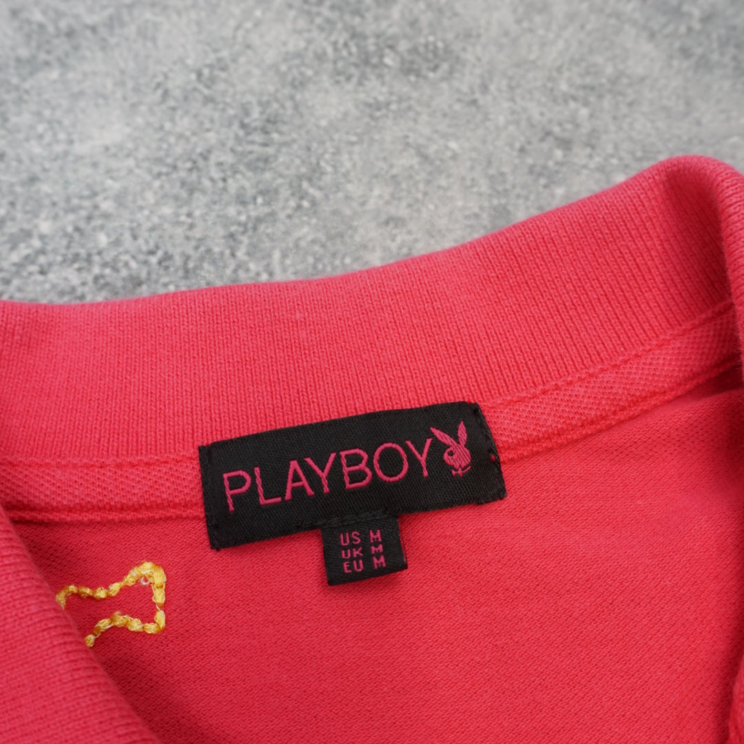 2000s Playboy Bunny Graphic Polo