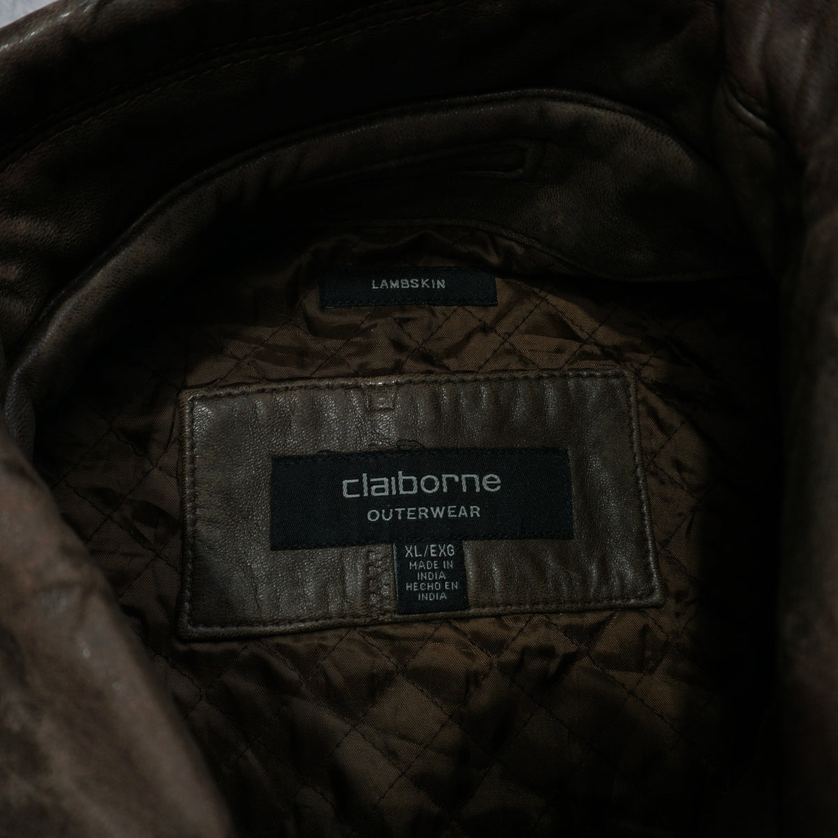 2000s Claiborne Lambskin Leather Jacket