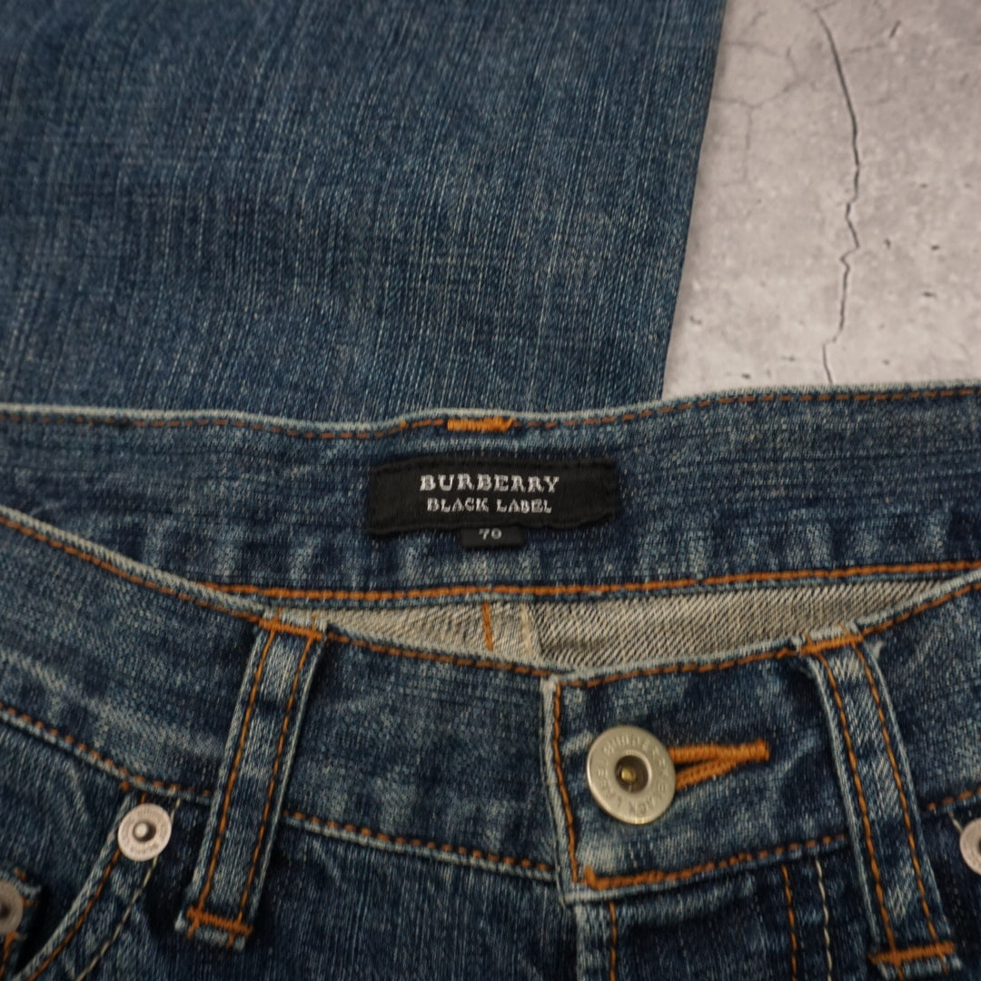 2000s Burberry Black Label Straight Fit Jeans