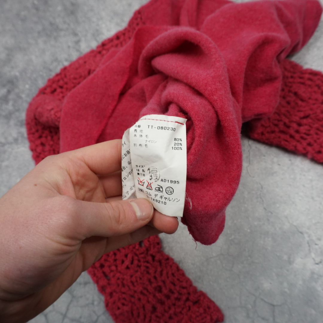 Comme Des Garcons Tricot Openwork Sleeve Knit
