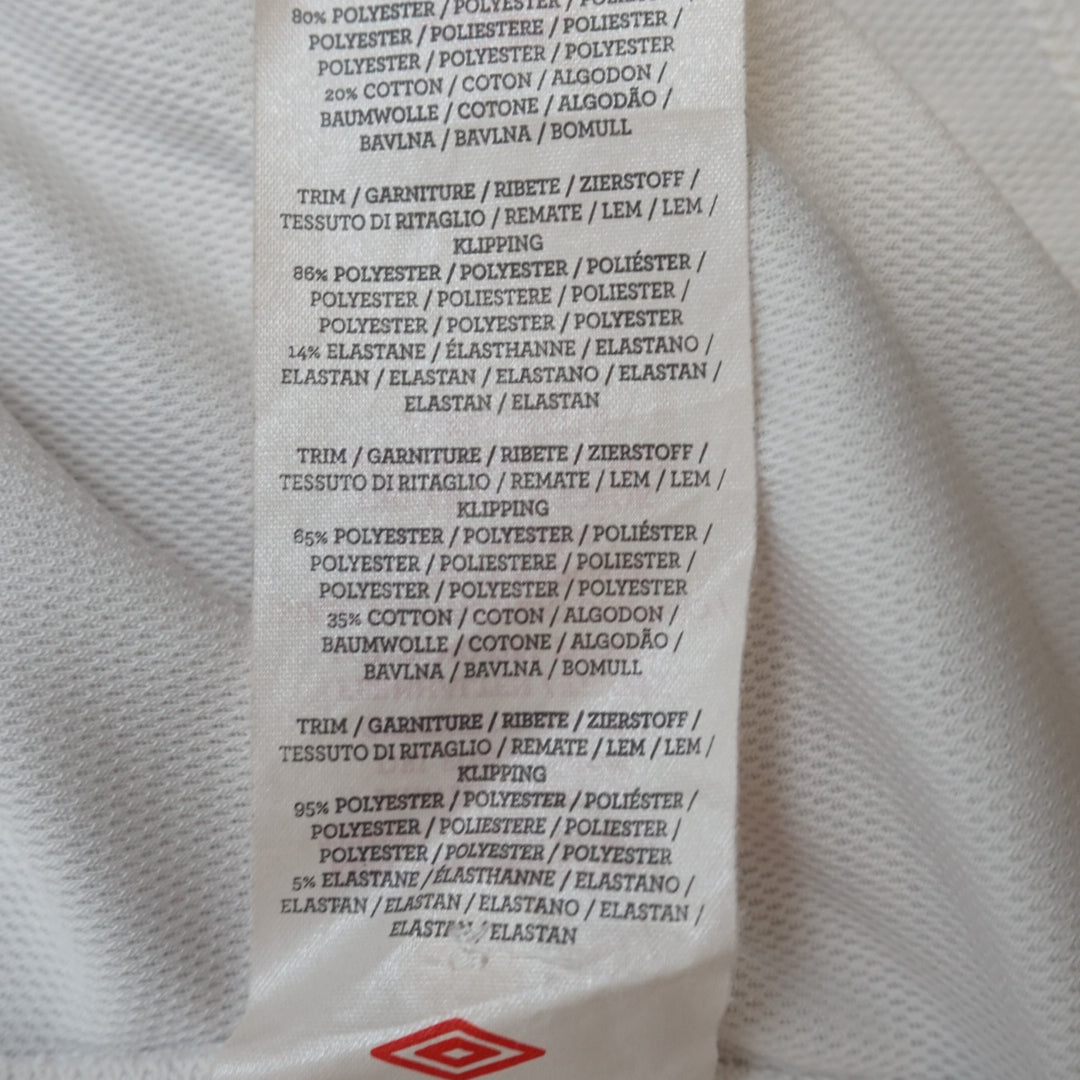 Umbro England Home Jersey