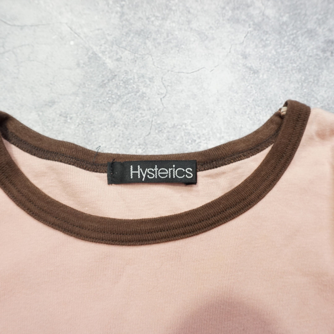 2000s Hysterics Glitter Graphic Top