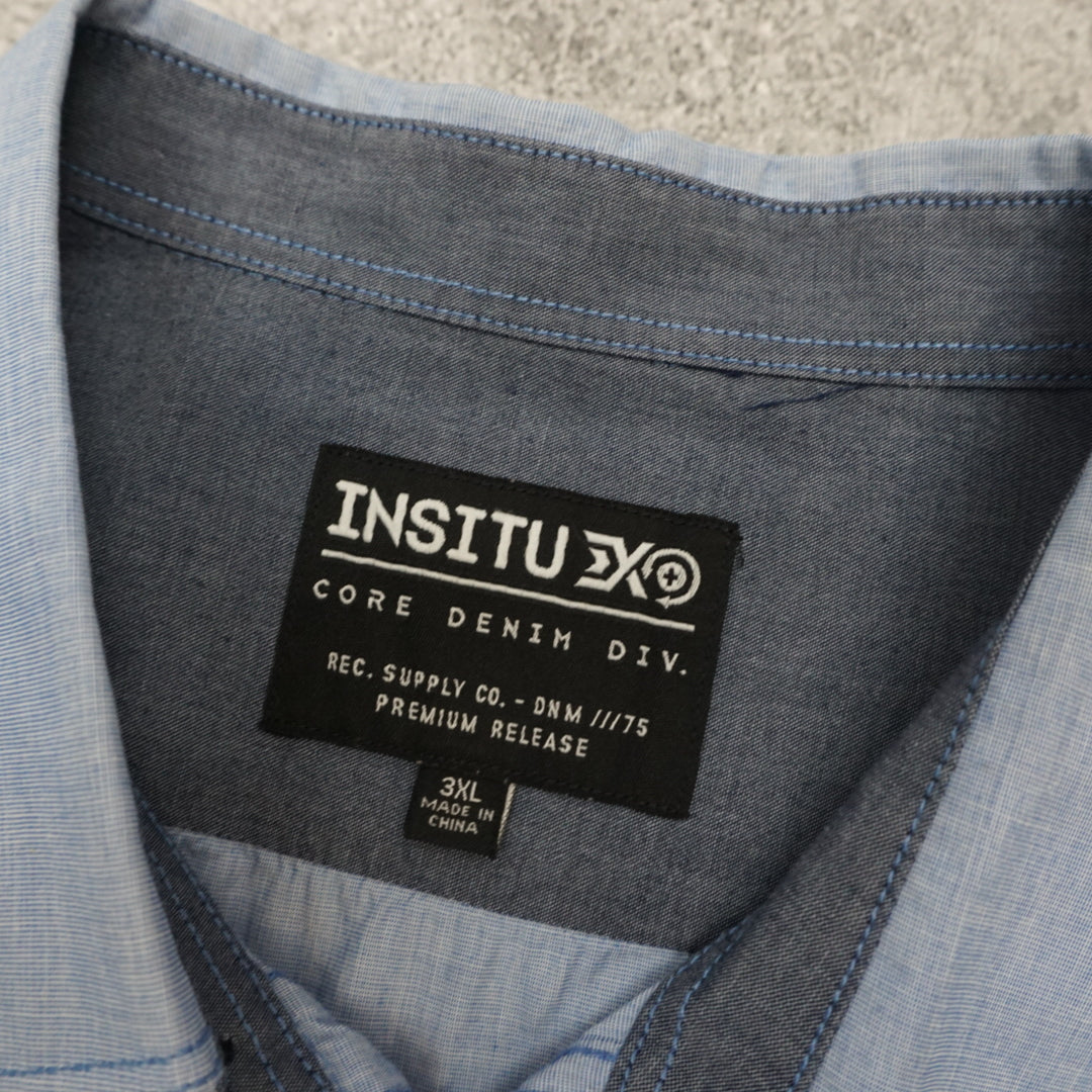 Insitu Core Denim Div Button Up