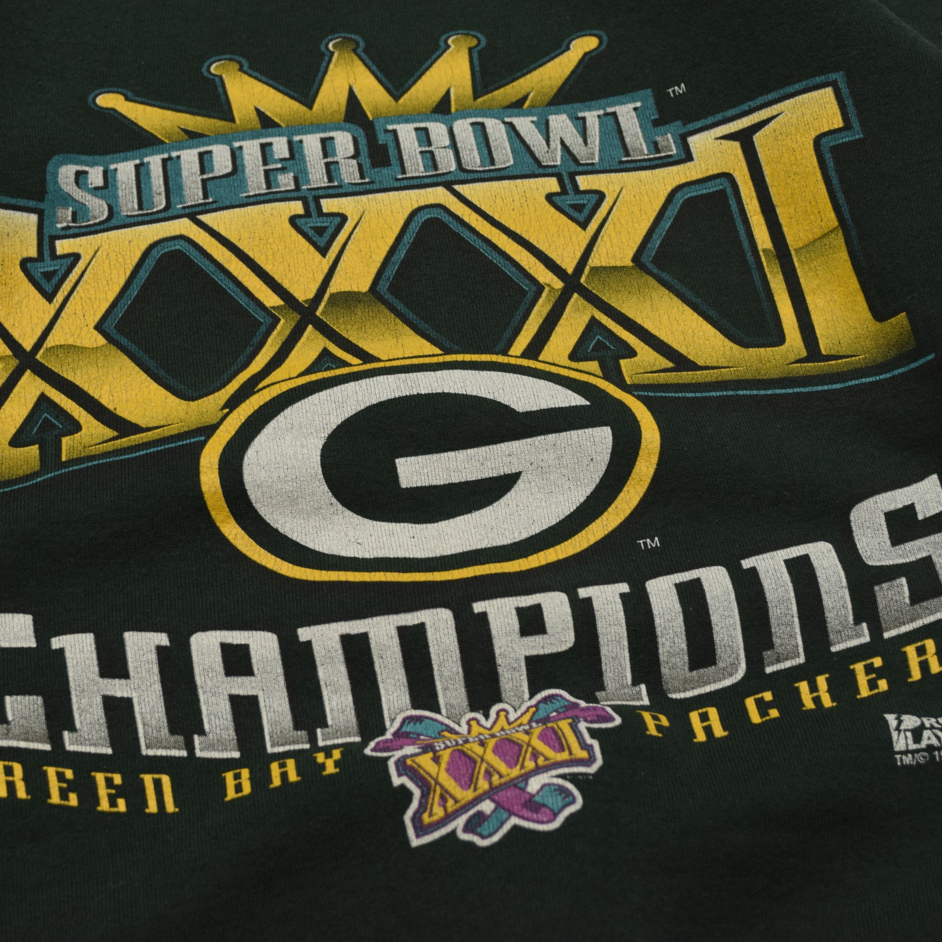 90s Pro Player Green Bay Packers Crewneck