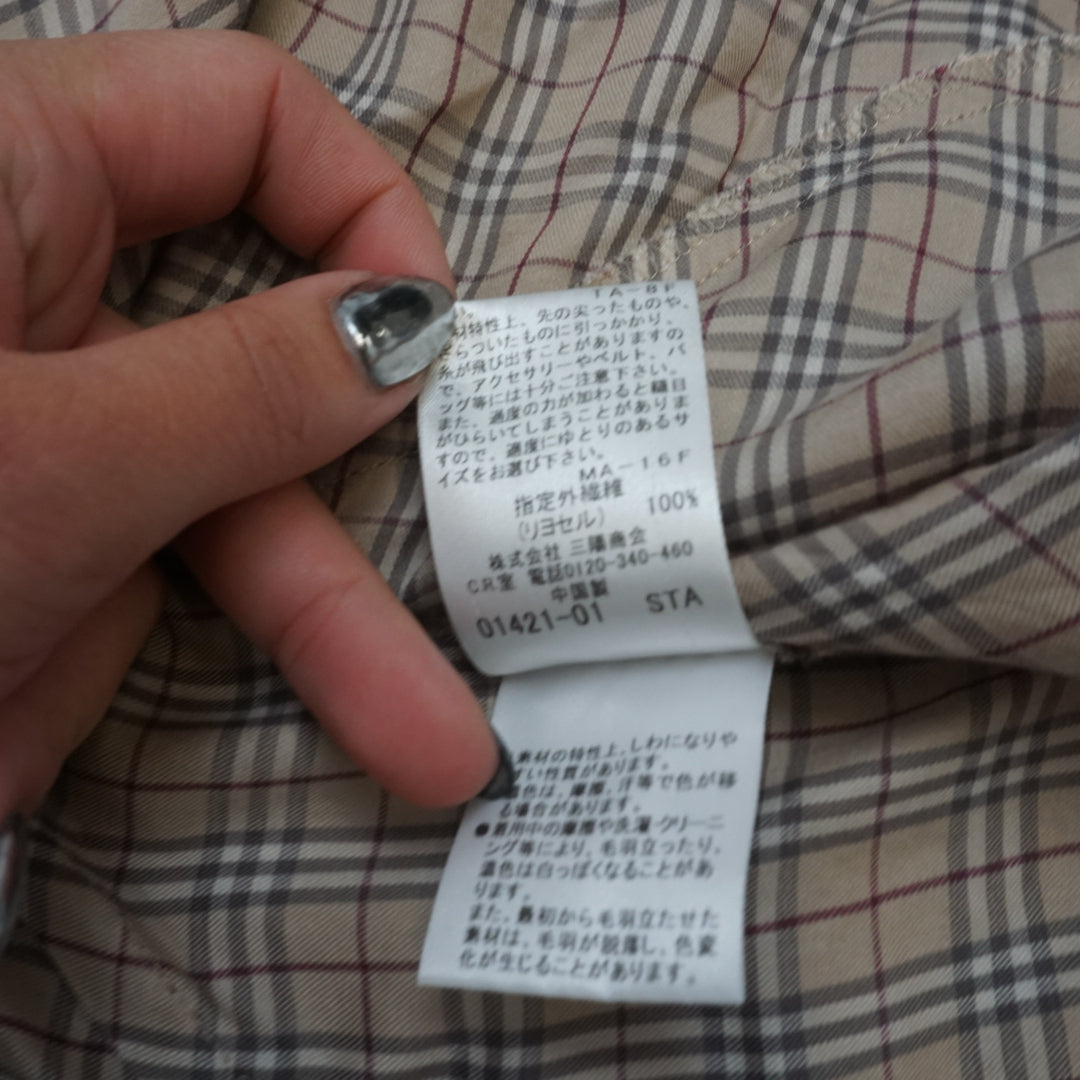 2000s Burberry London Blue Label Nova Check Shirt