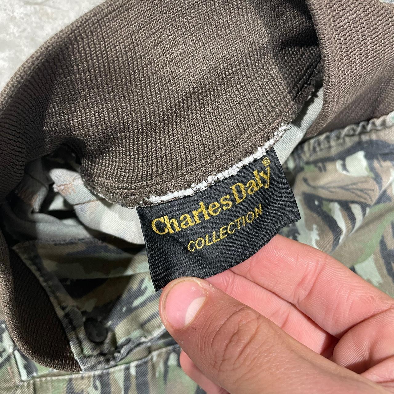 2000s Charles Daly Camo Zip Up