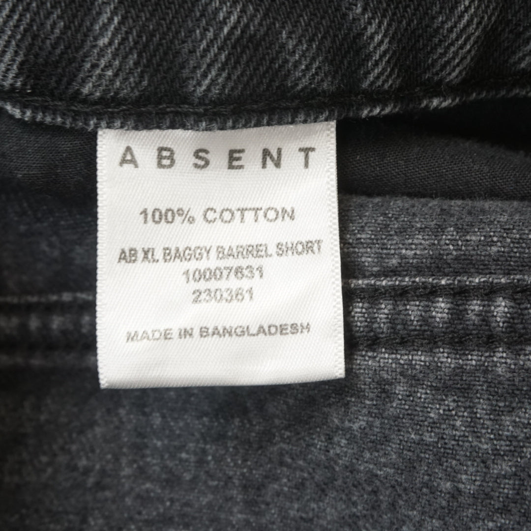 Absent Baggy Barrel Jorts