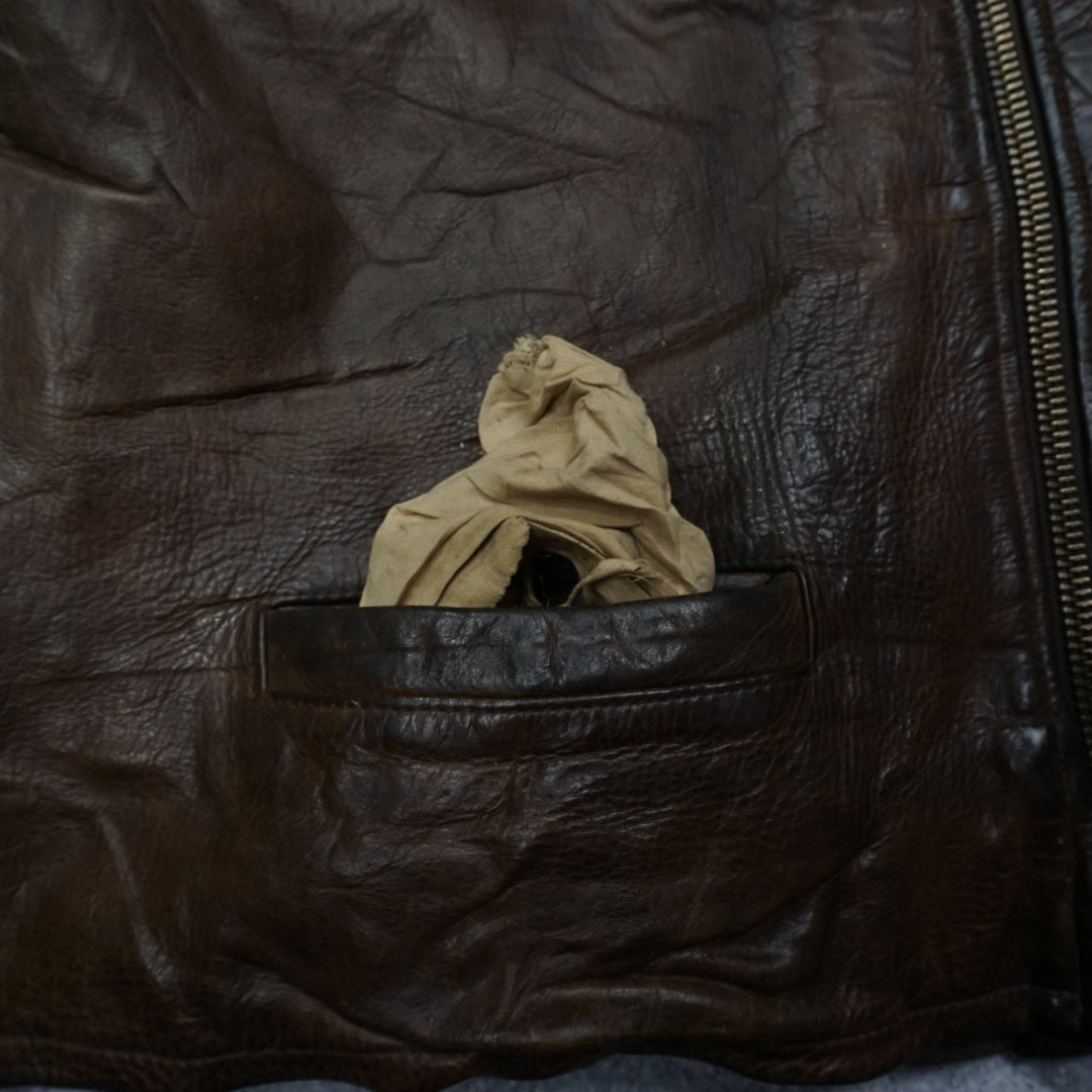 90s Mac Douglas Leather Jacket