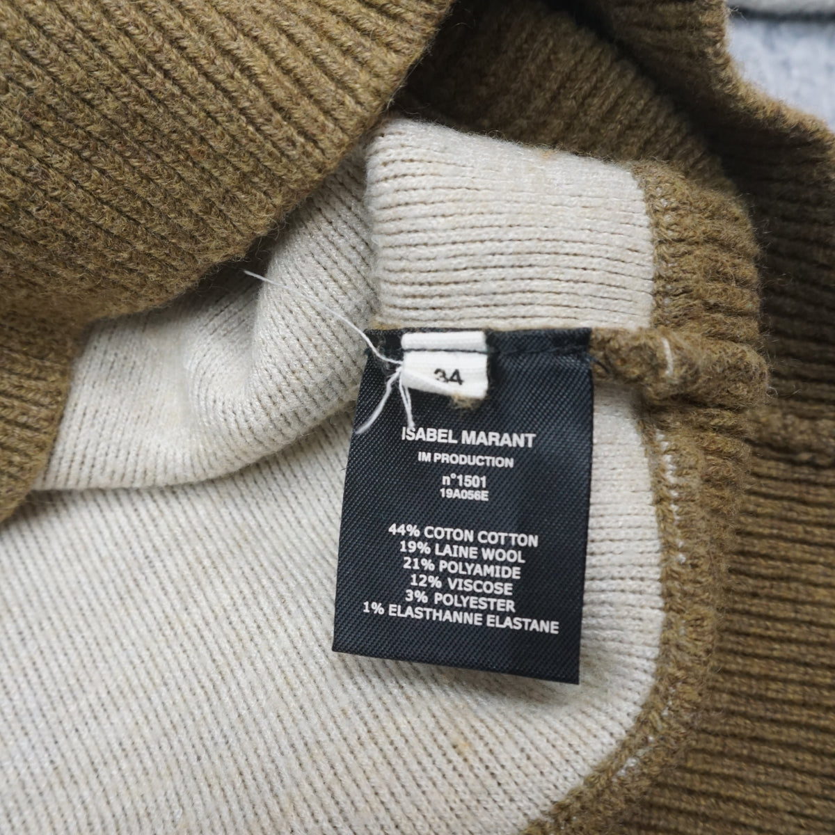 Isabel Marant Etoile Colour Block Logo Sweater