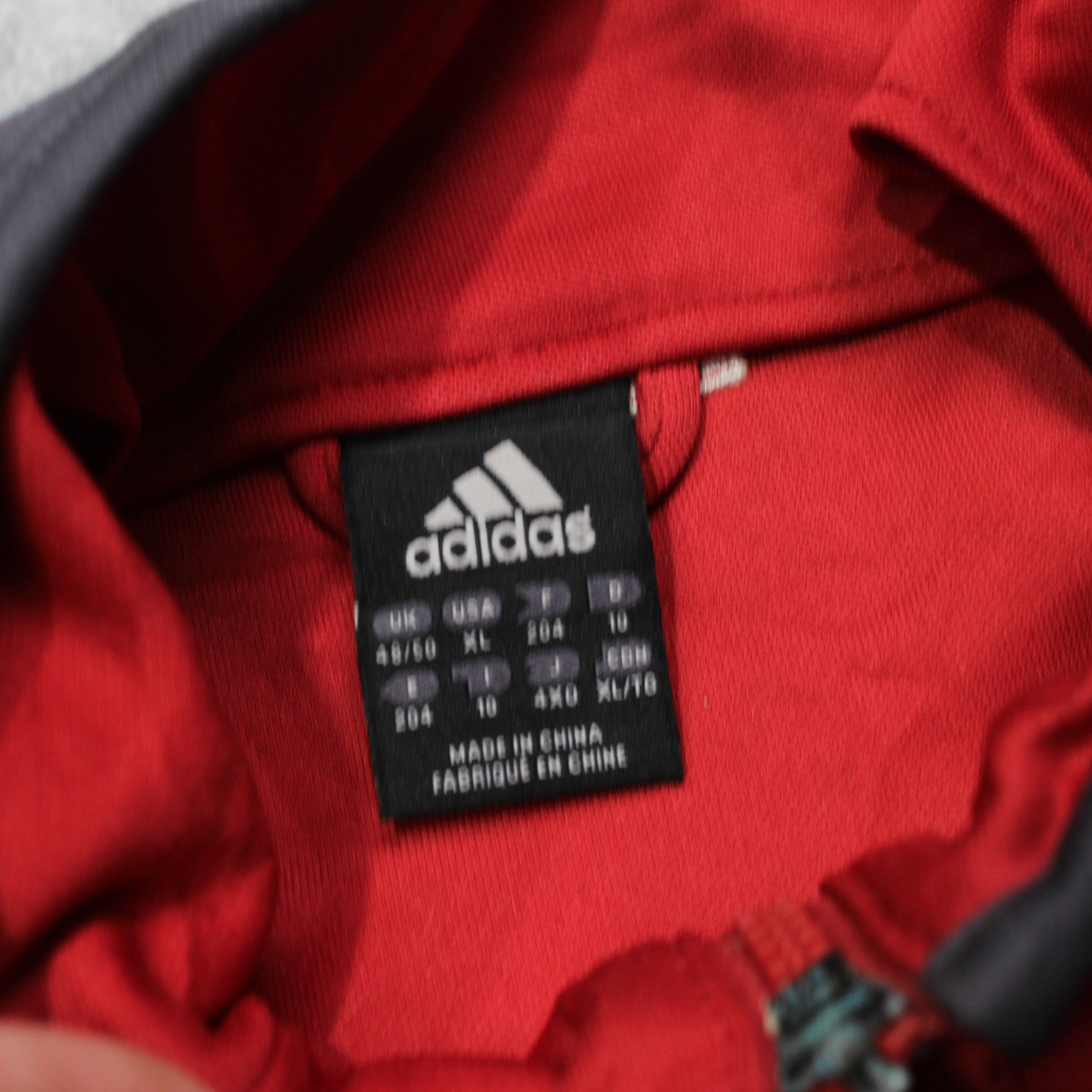2000s Adidas Denmark Football Track Jacket