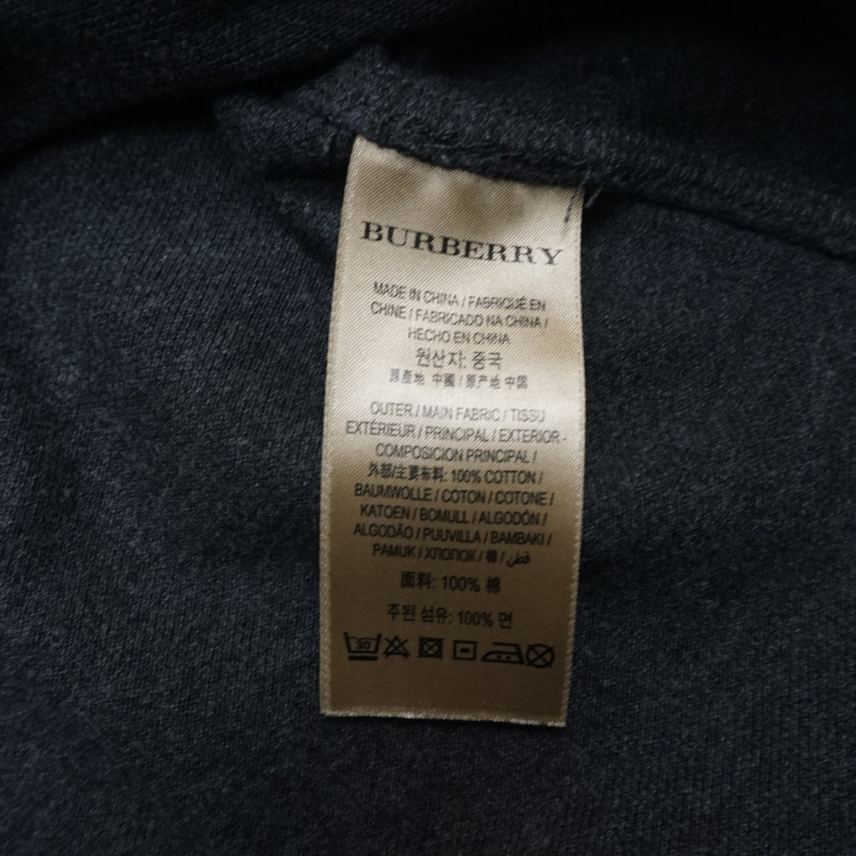 Burberry Brit Check Placket Embroidered Polo