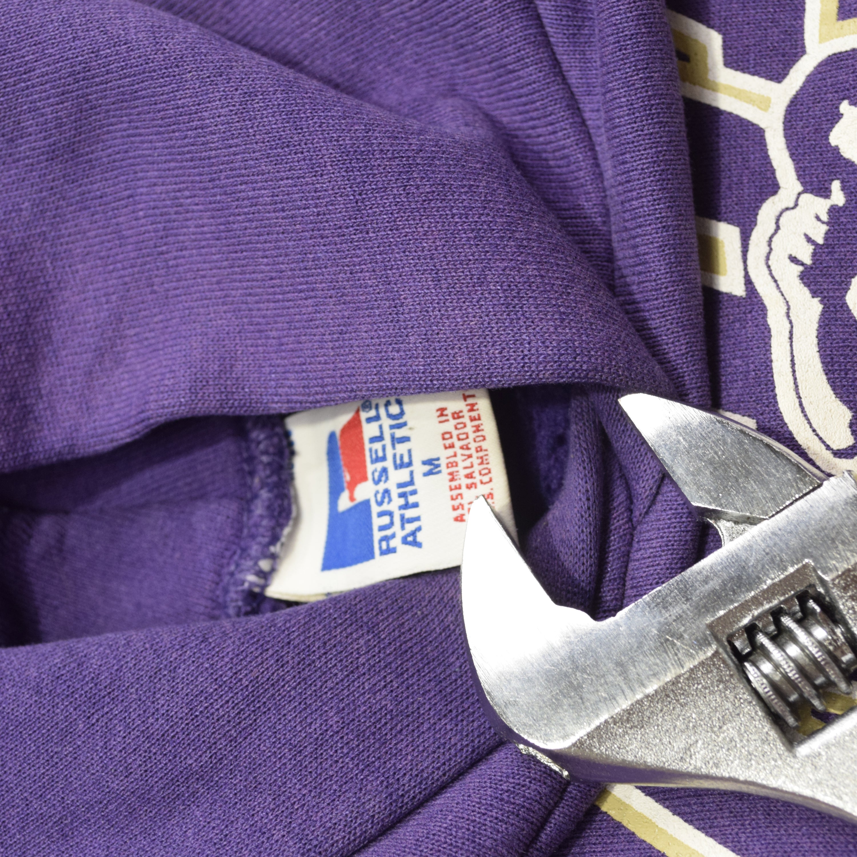 90s Russell Athletic Track Bulldogs Hoodie