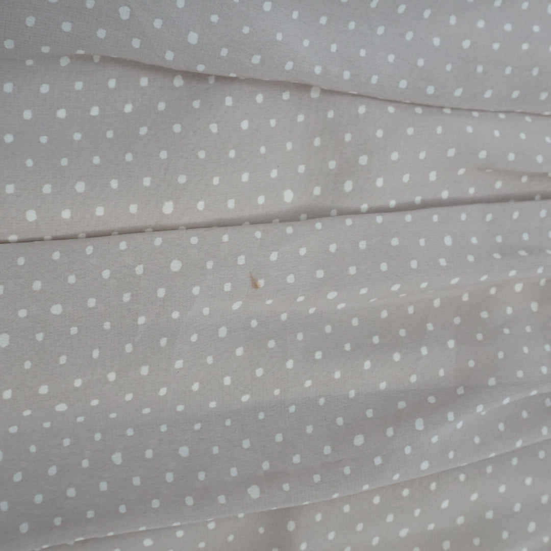 Burberry Polka Dot Pleated Skirt