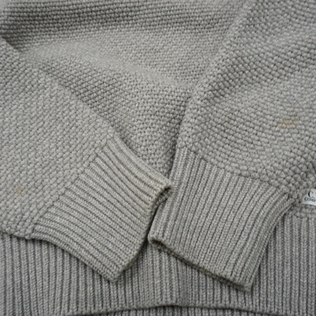 2000s C.P. Company Shawl Collar Wool Knit Sweater