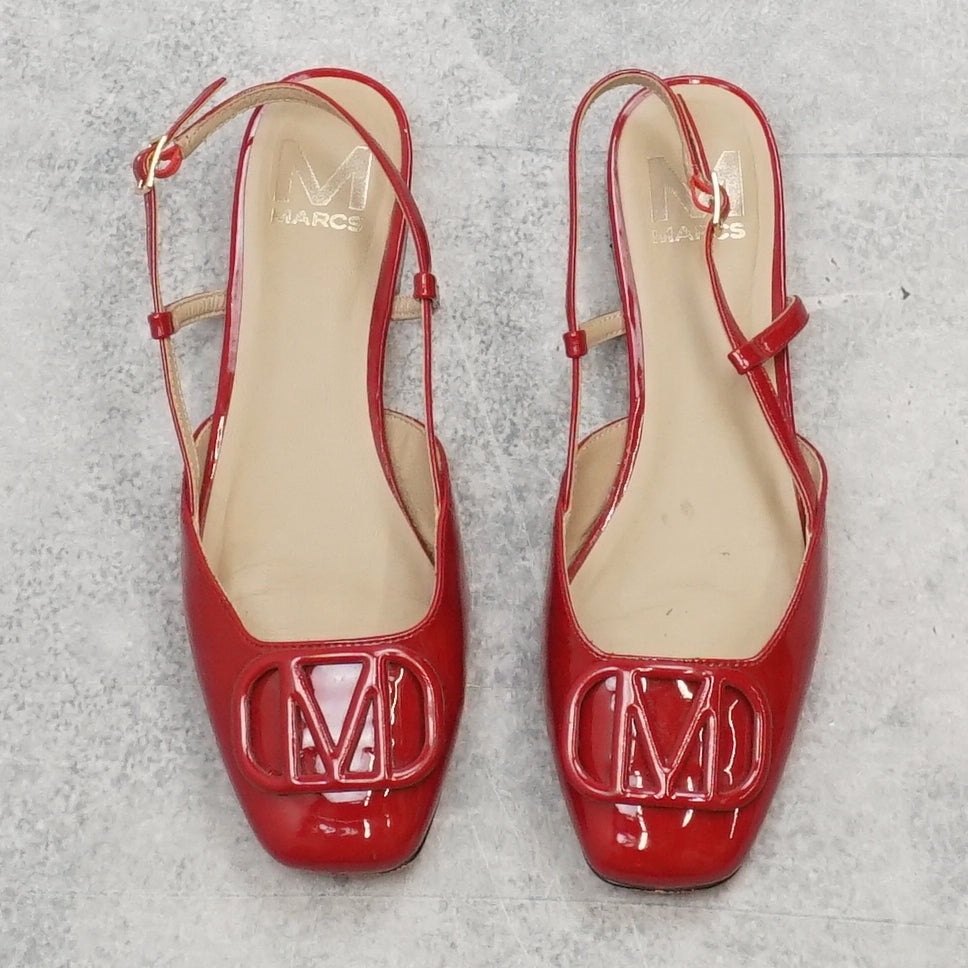 Marcs Red Slingback Shoes