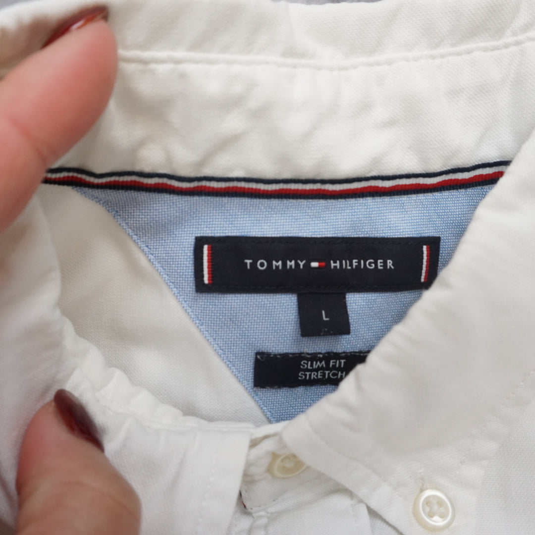 Tommy Hilfiger Slim Fit Stretch Button Up