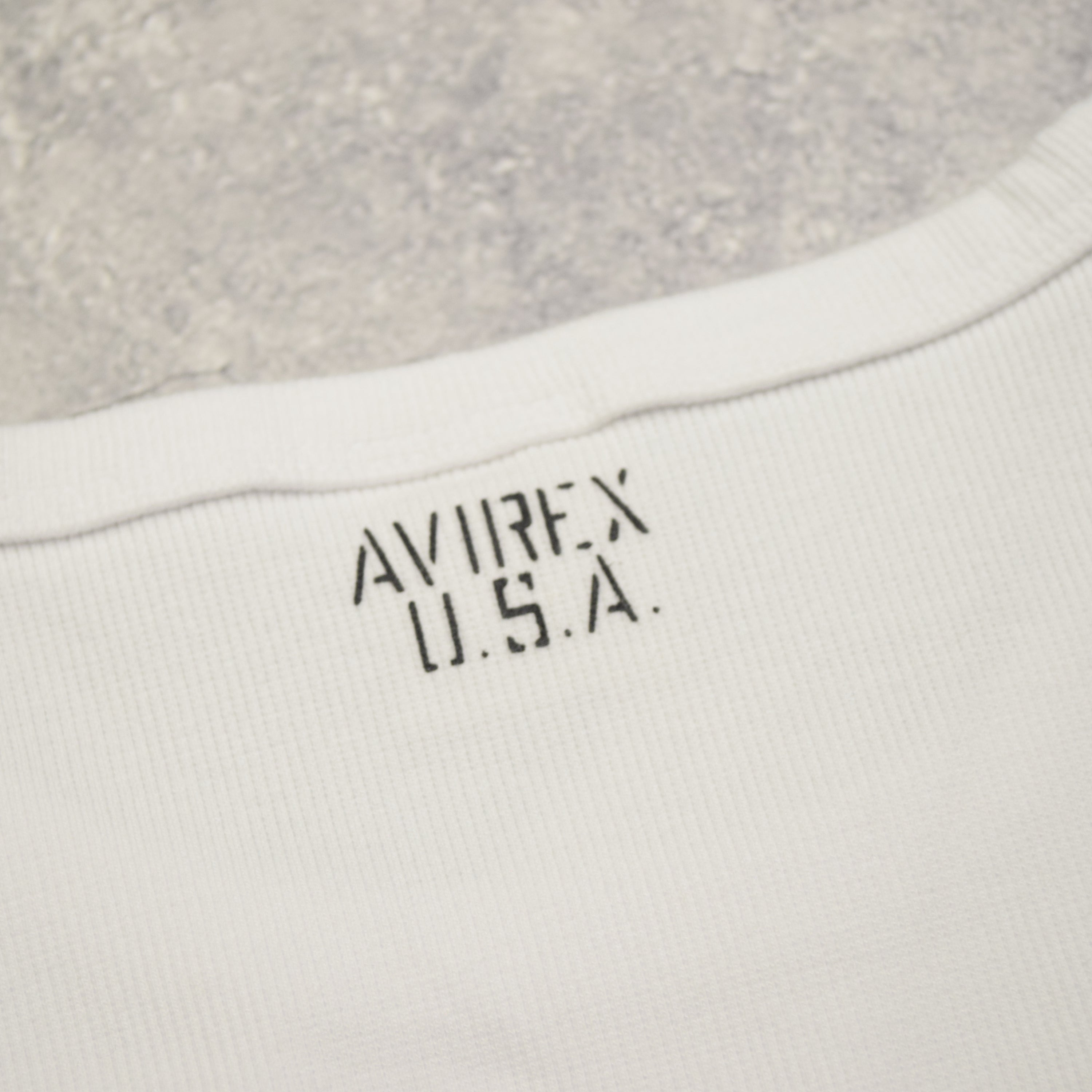 Avirex Ribbed Long Sleeve