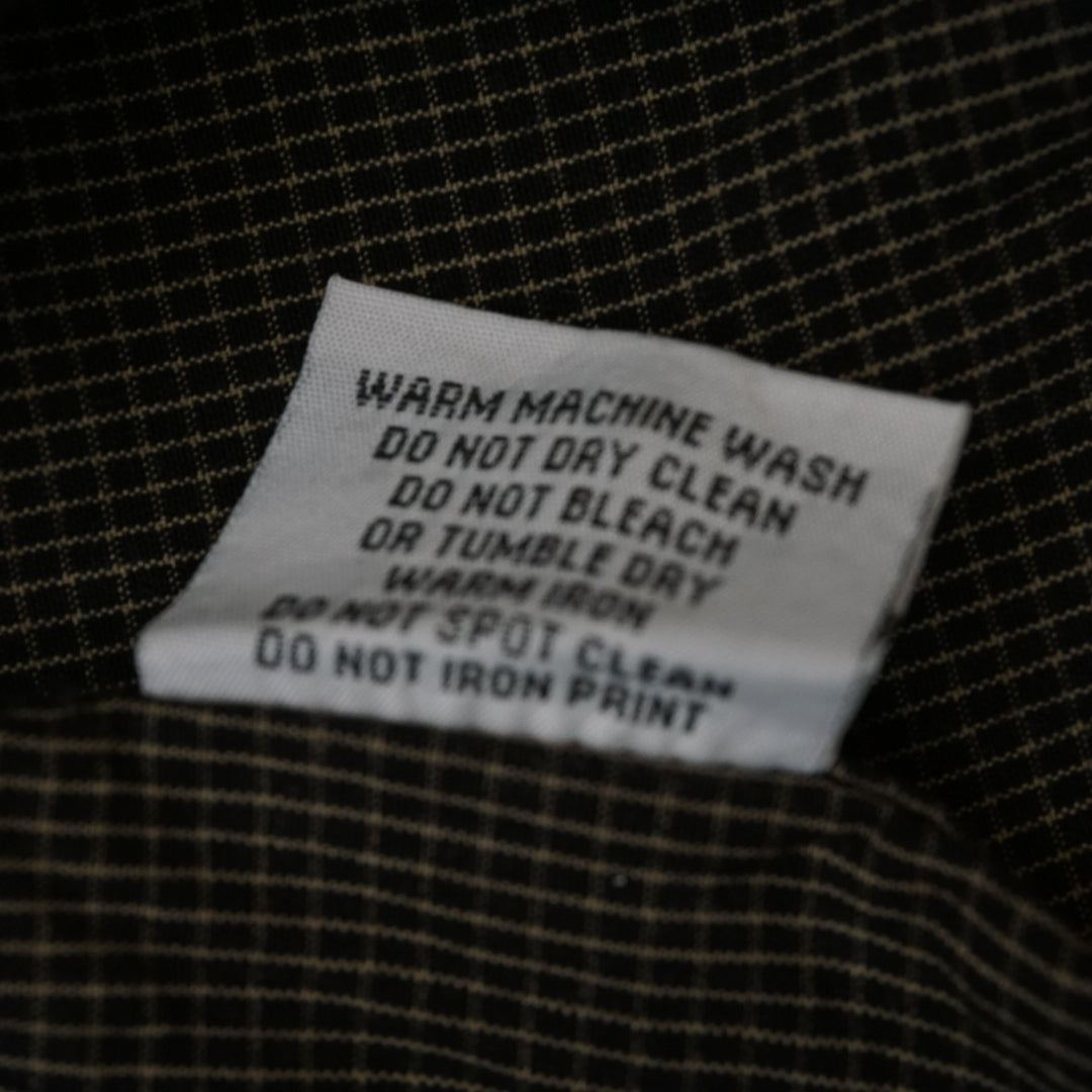 2000s Billabong Graphic plaid Button Up