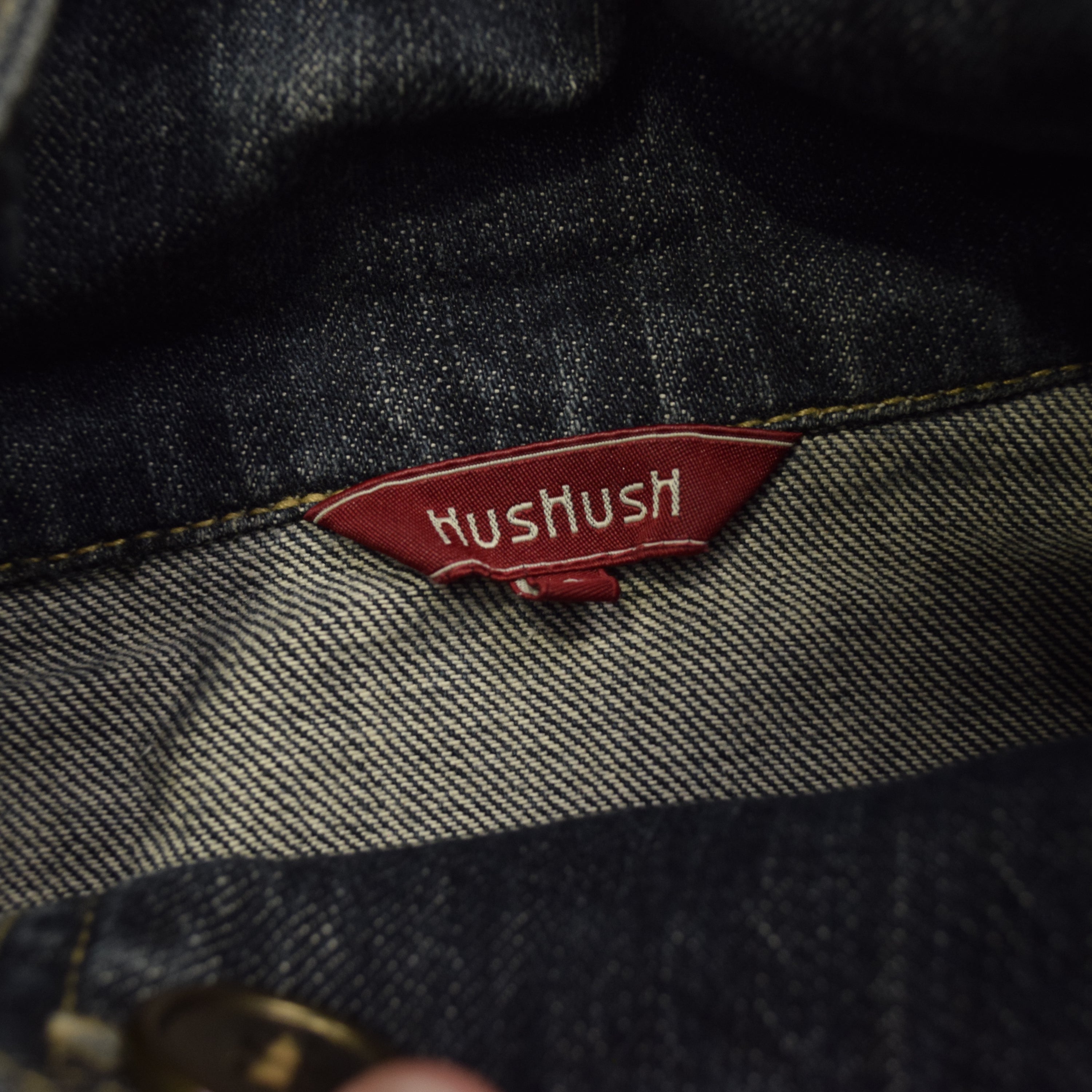 2000s Hush Hush Denim Jacket
