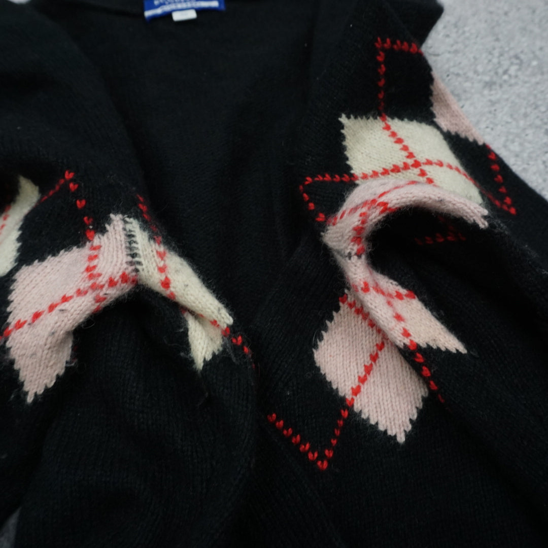 2000s Burberry Blue Label Cardigan