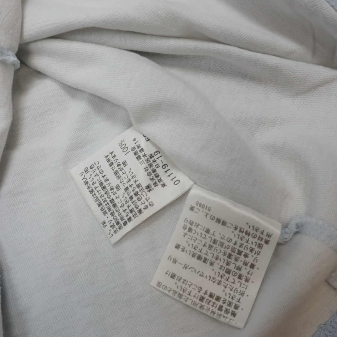 2000s Burberry Blue Label Crest Graphic Tank Top