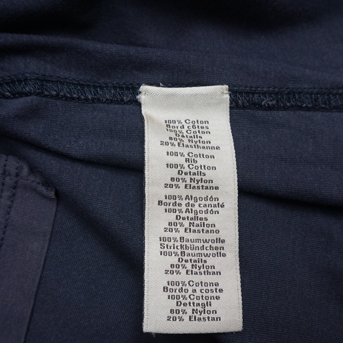Hermes Blue Graphic Print Crew Neck T-Shirt