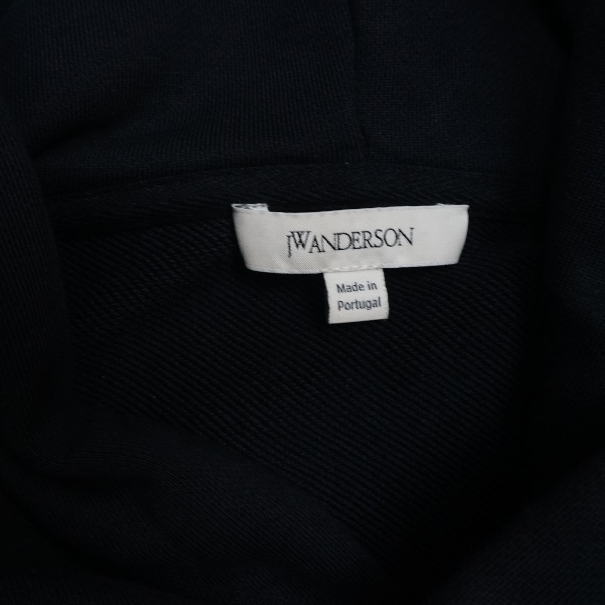 JW Anderson Anchor Logo Cropped Hoodie