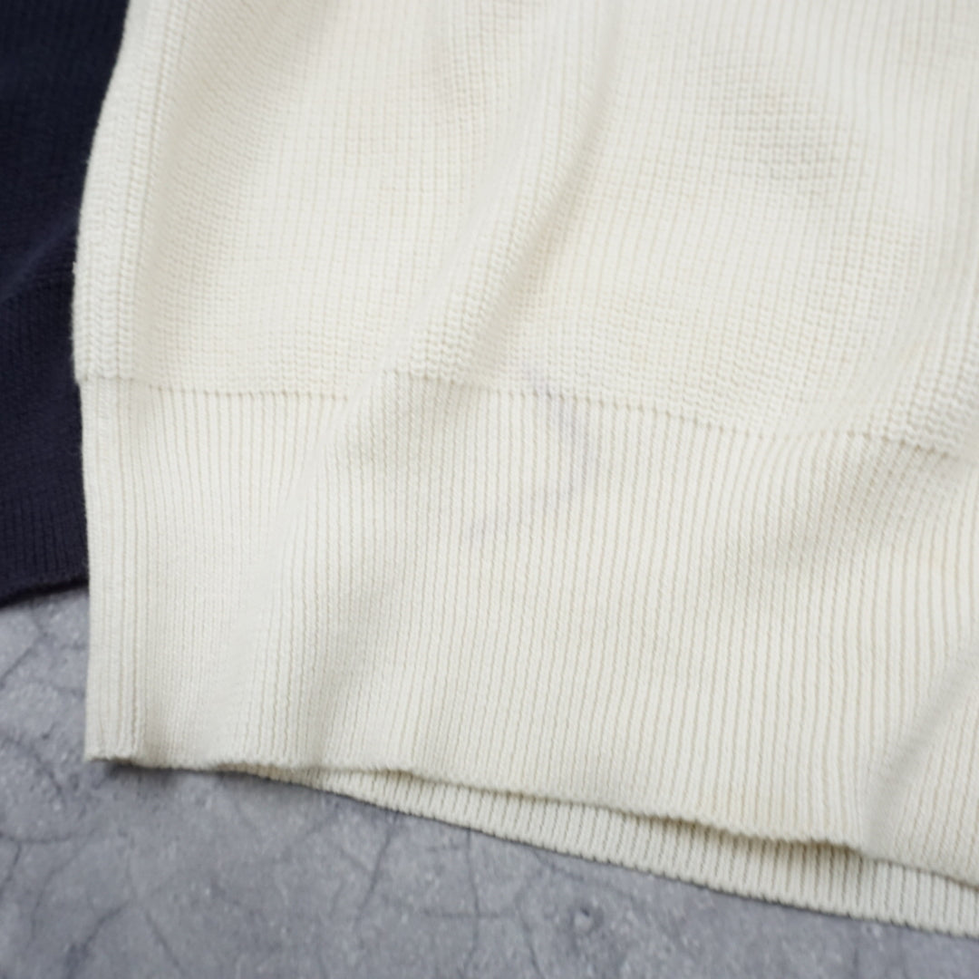 Issey Miyake Colour Block Raglan Knit