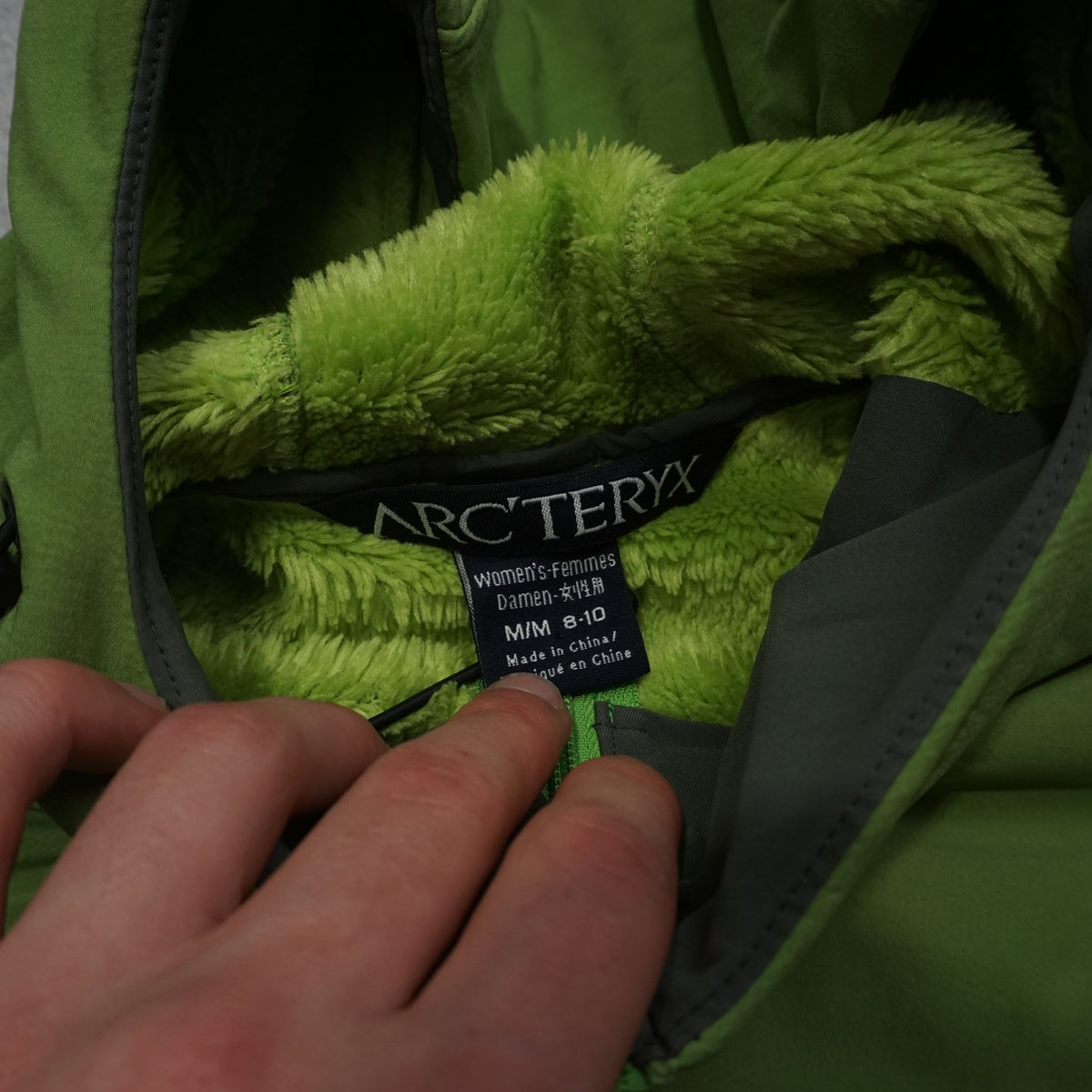 2000s Arc'teryx Fleece Lined Jacket