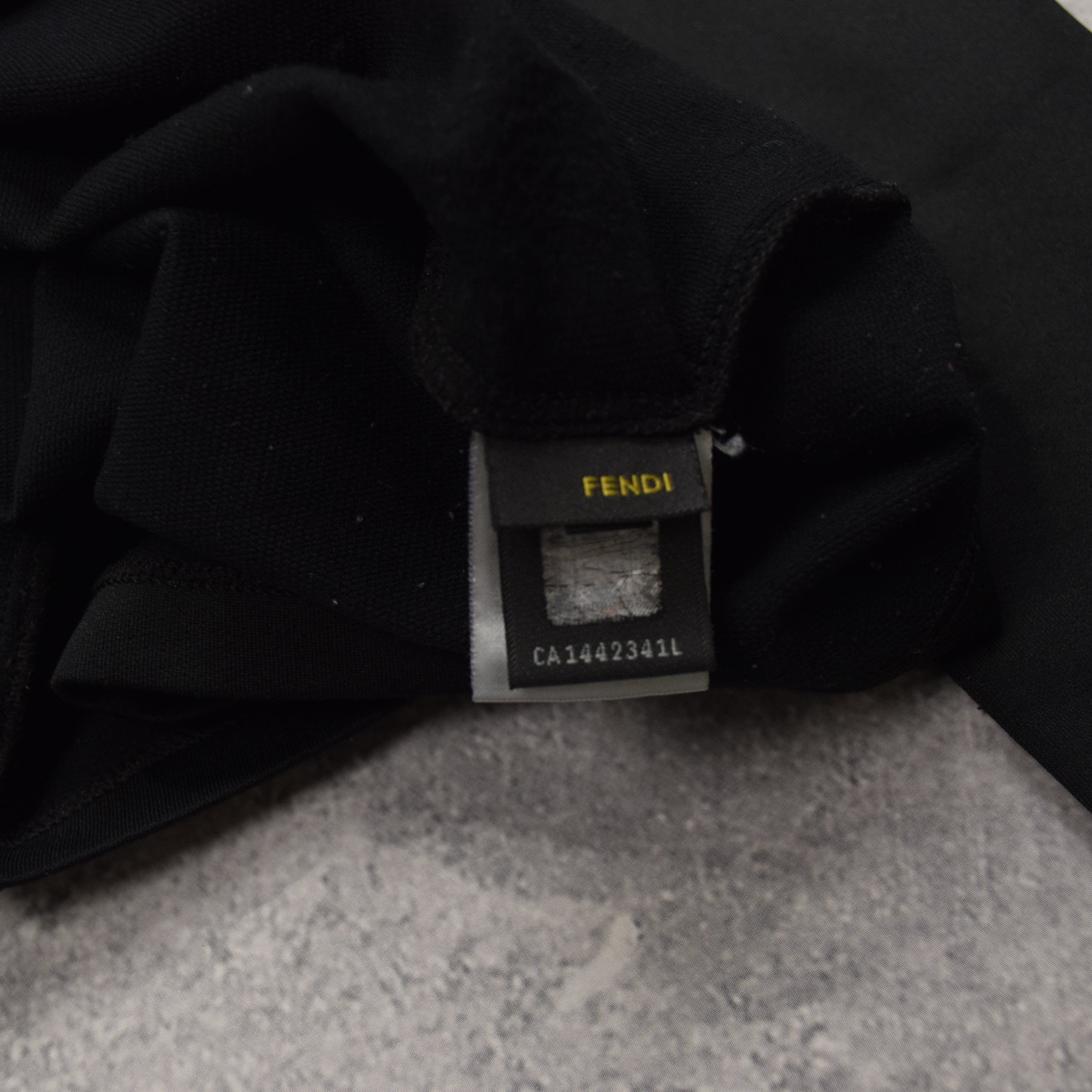 2000s Fendi Logo Graphic T-Shirt