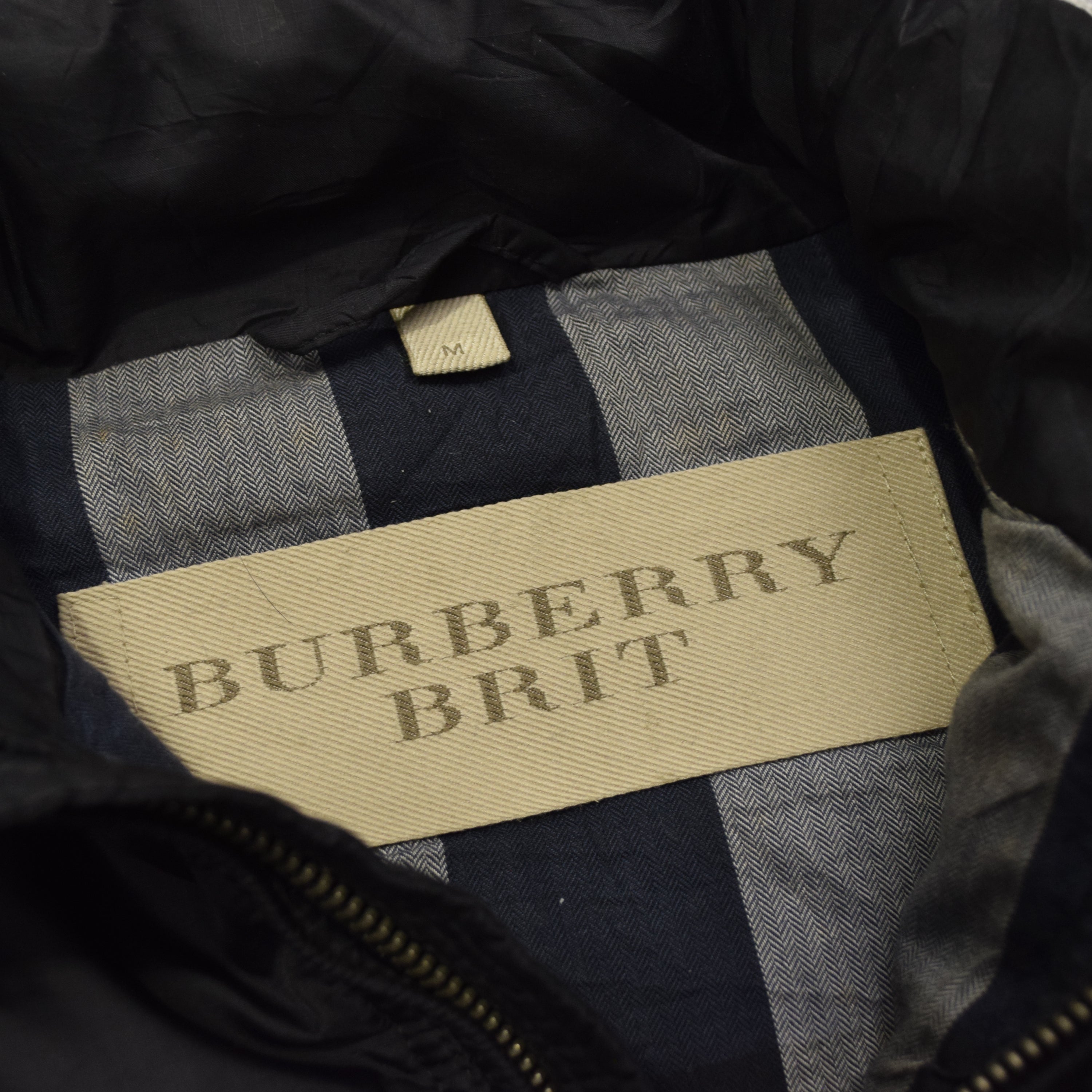 2000s Burberry Brit Puffer Vest