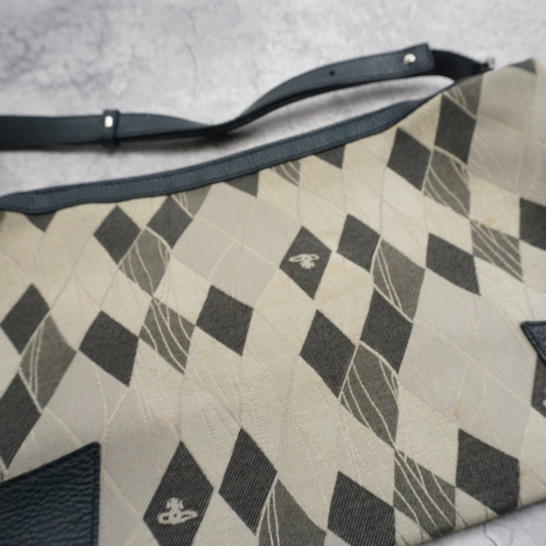 2000s Vivienne Westwood Patterned Handbag