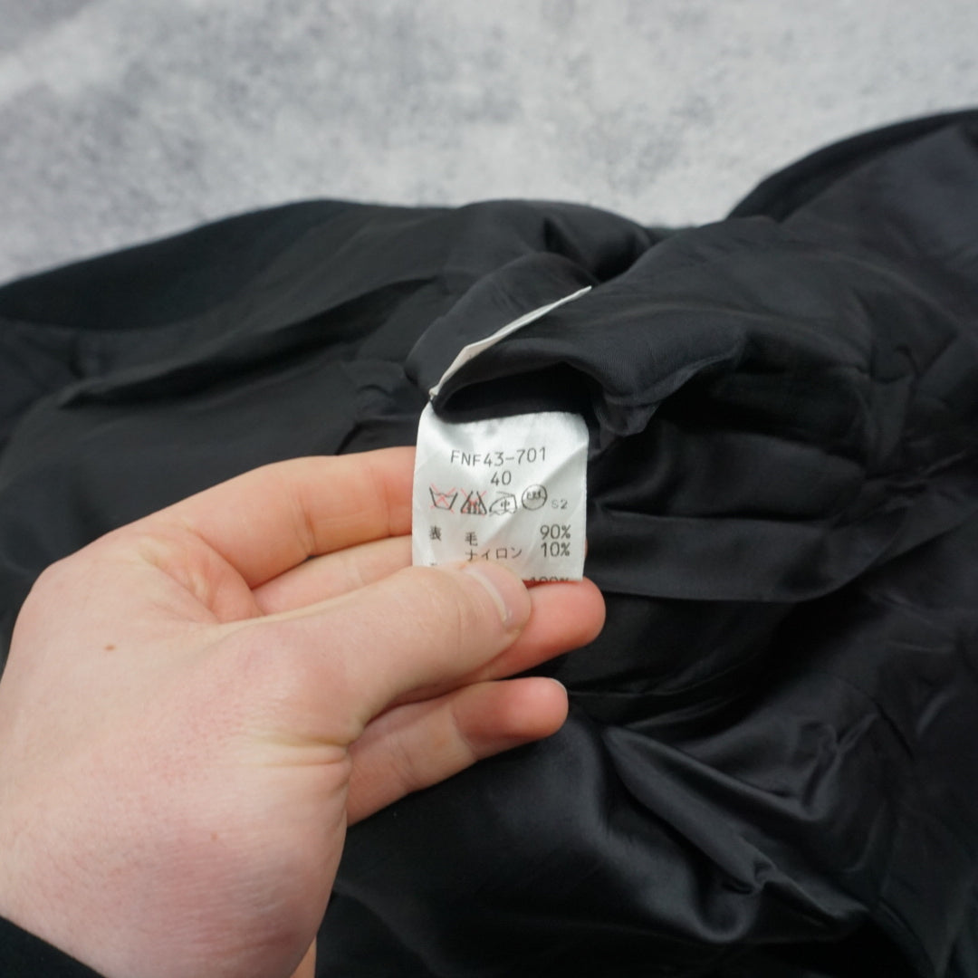 90s Burberrys Blue Label Wool Coat