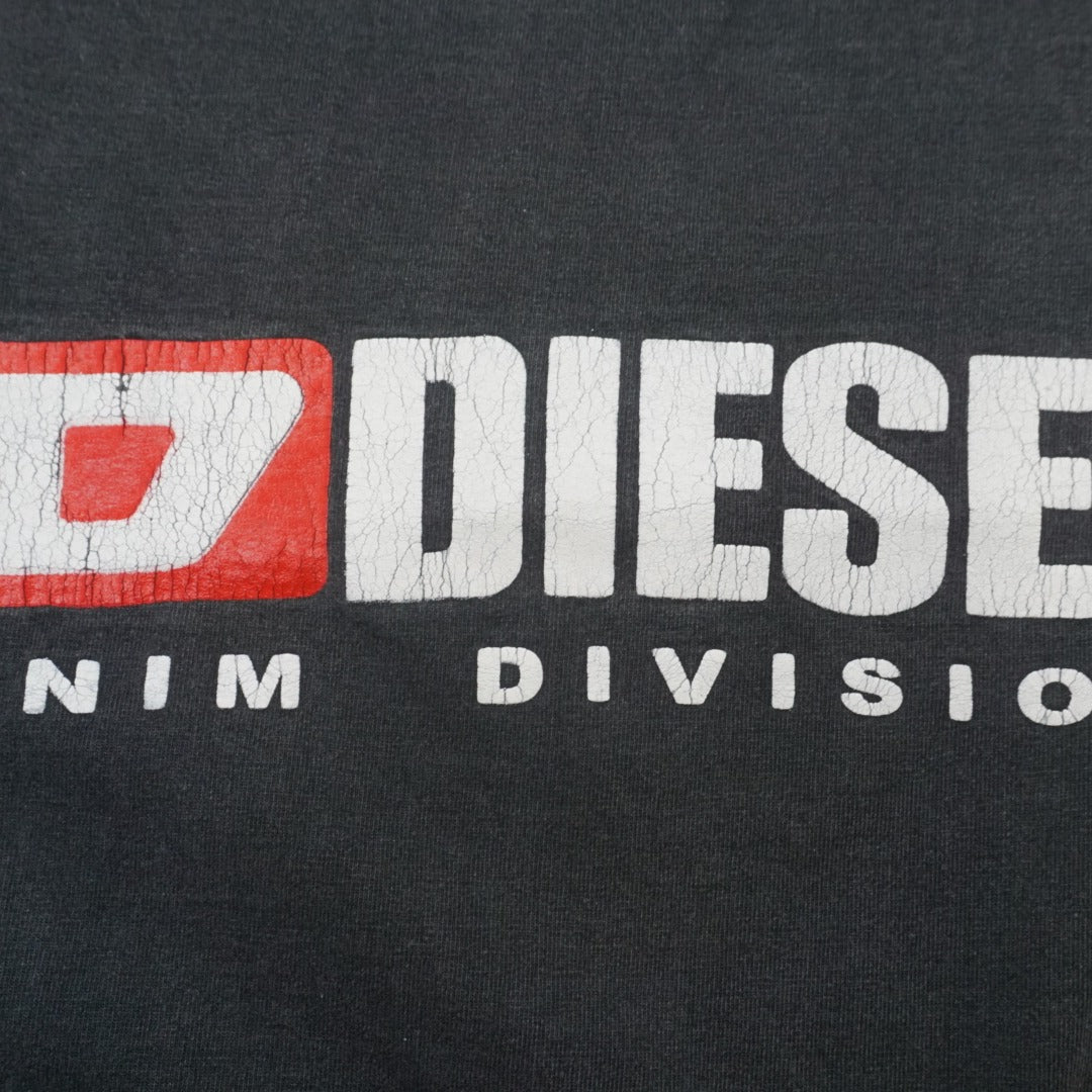 2000s Diesel Denim Division Graphic T-Shirt