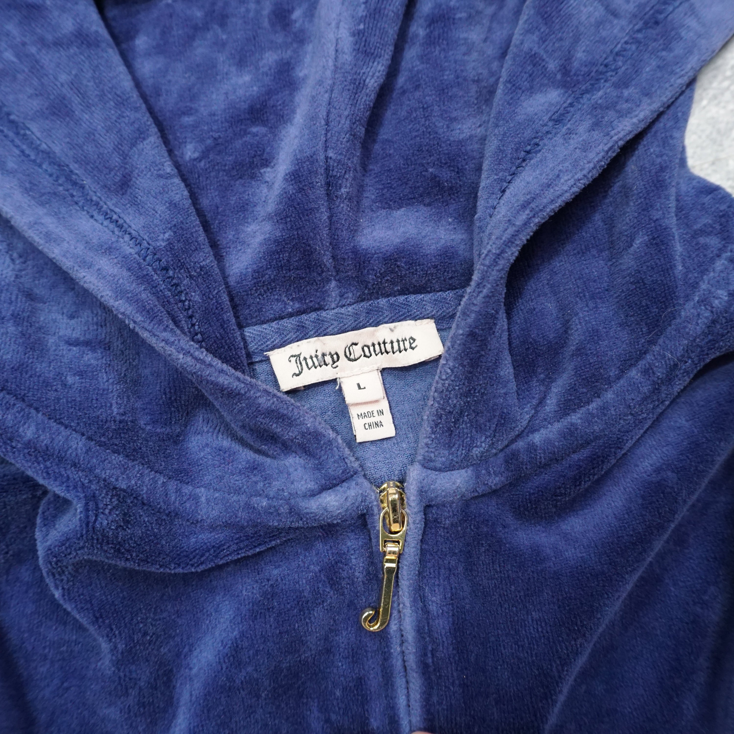 2000s Juicy Couture Velour Hoodie