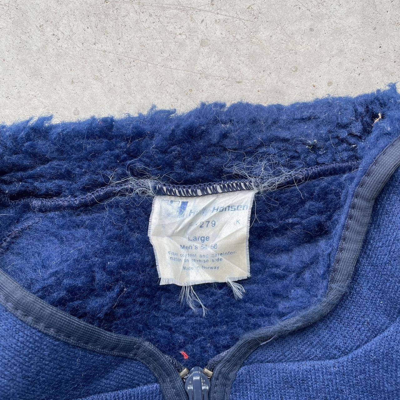 2000s Helly Hansen Retro Sherpa Hoodie Jumper